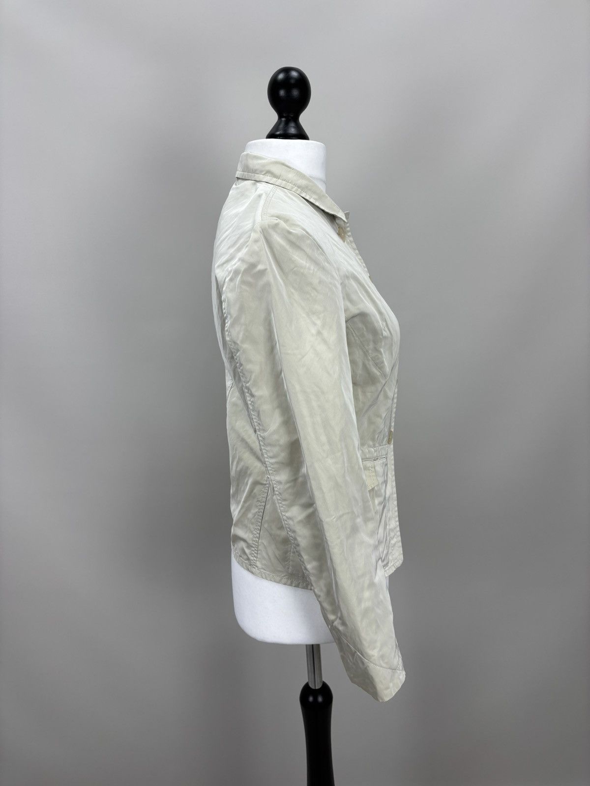 Jil Sander Womens blazer Jil Sander Size 36 Color Beige Size XS / US 0-2 / IT 36-38 - 4 Thumbnail