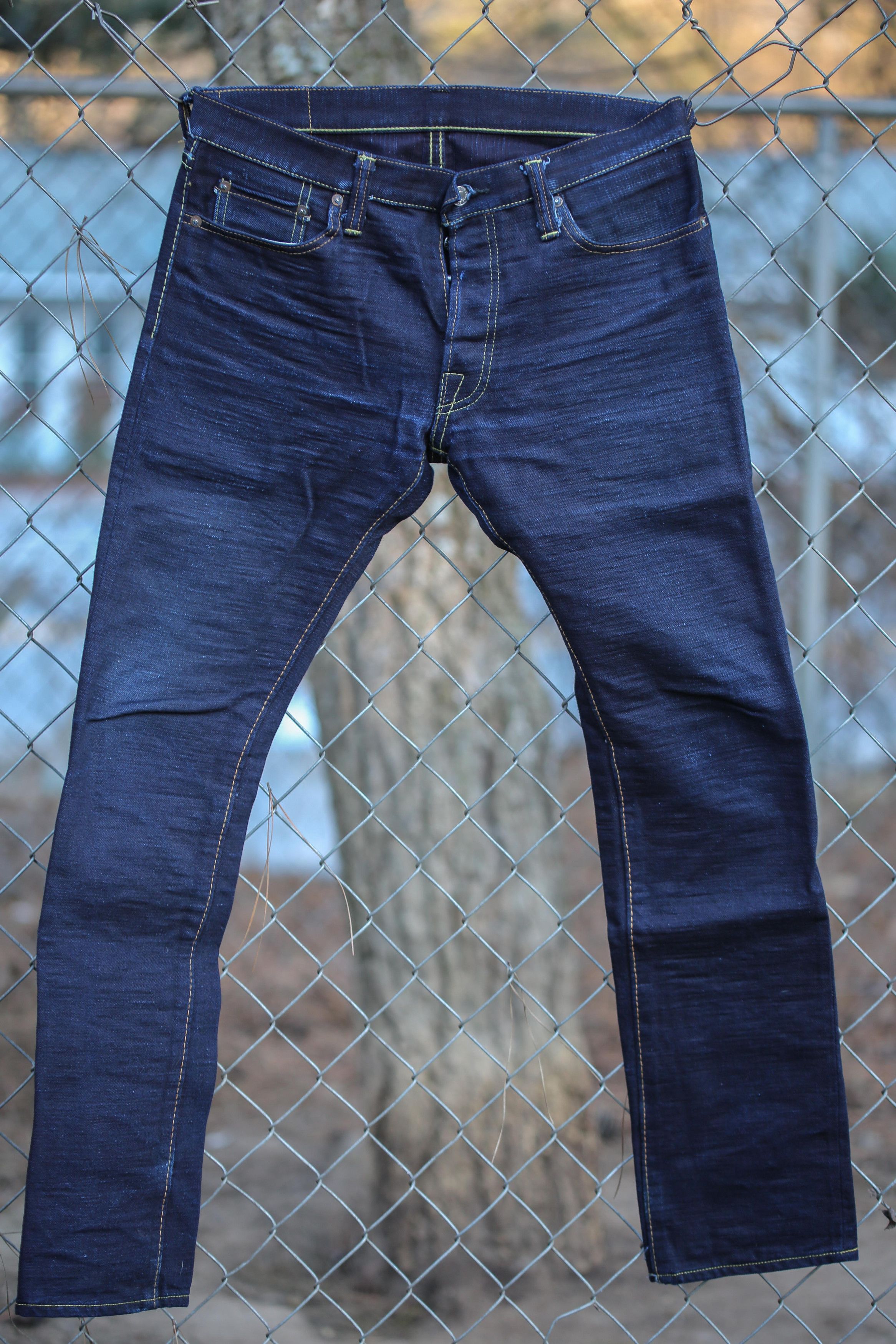 The Strike Gold SG5009ID (Double Indigo)- 15.5oz Size US 32 / EU 48 - 1 Thumbnail