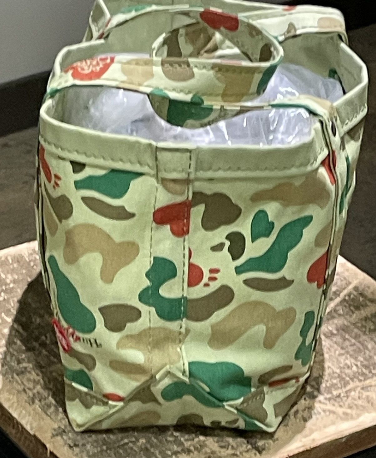 Girls Don't Cry × Human Made Human Made x Girl’s Don’t Cry Small Tote Camo Green Size ONE SIZE - 7 Thumbnail