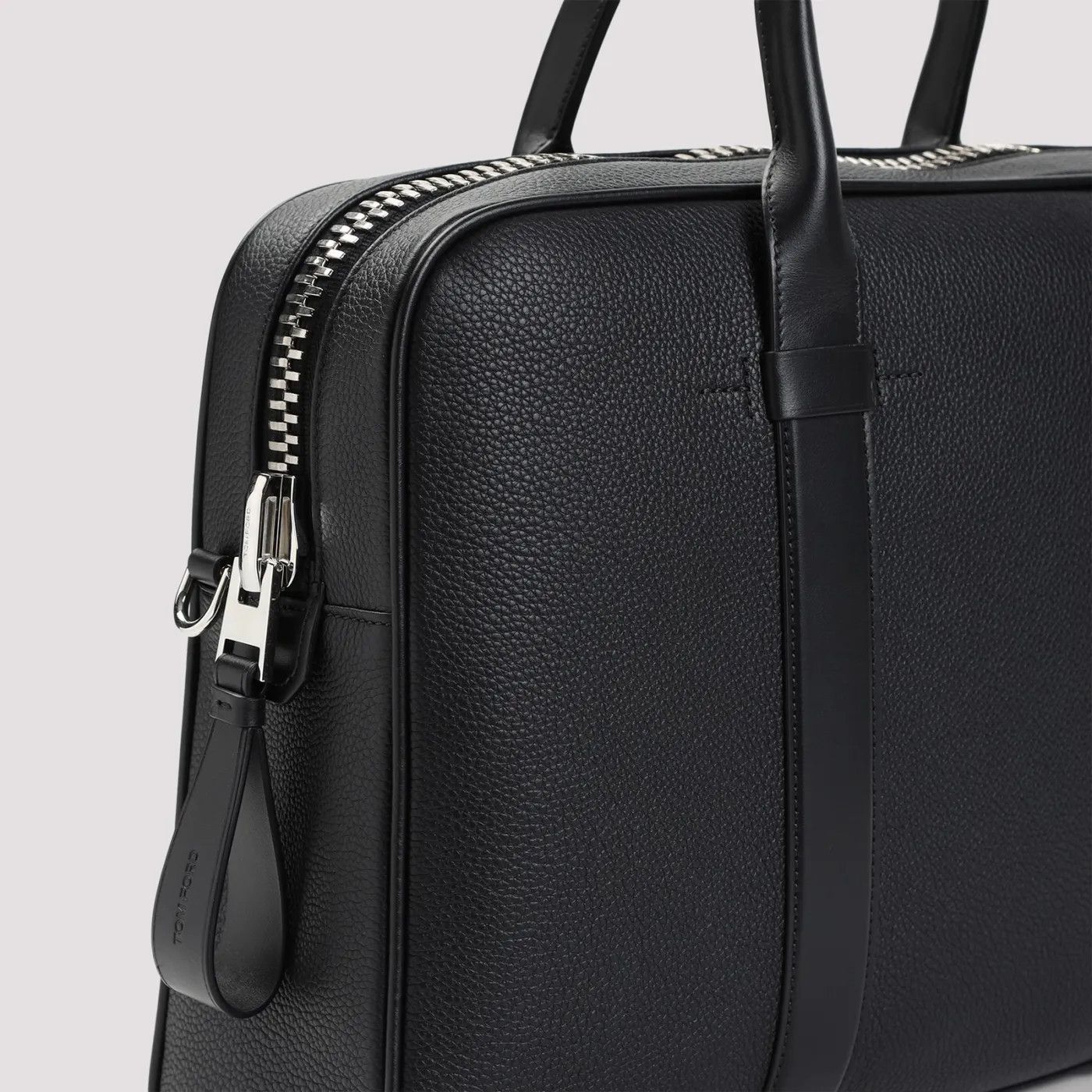 Tom Ford Tom Ford Black Grain Leather Briefcase New And Authentic Size ONE SIZE - 4 Thumbnail