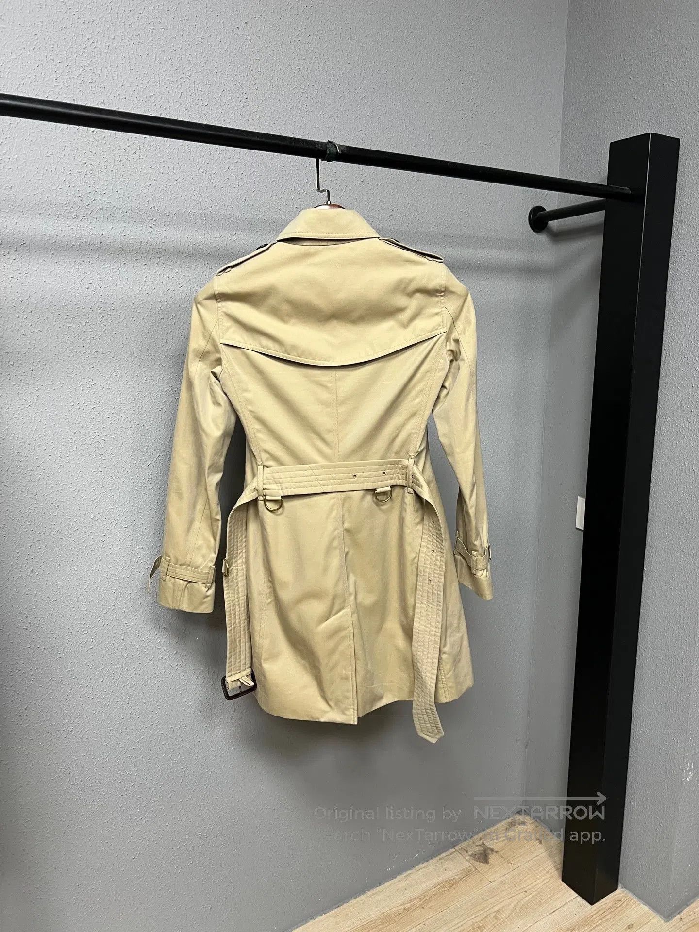 Burberry Burberry Kensington Double-Breasted Plaid Trench Coat| Size XXL / US 16-18 / IT 52-54 - 2 Thumbnail