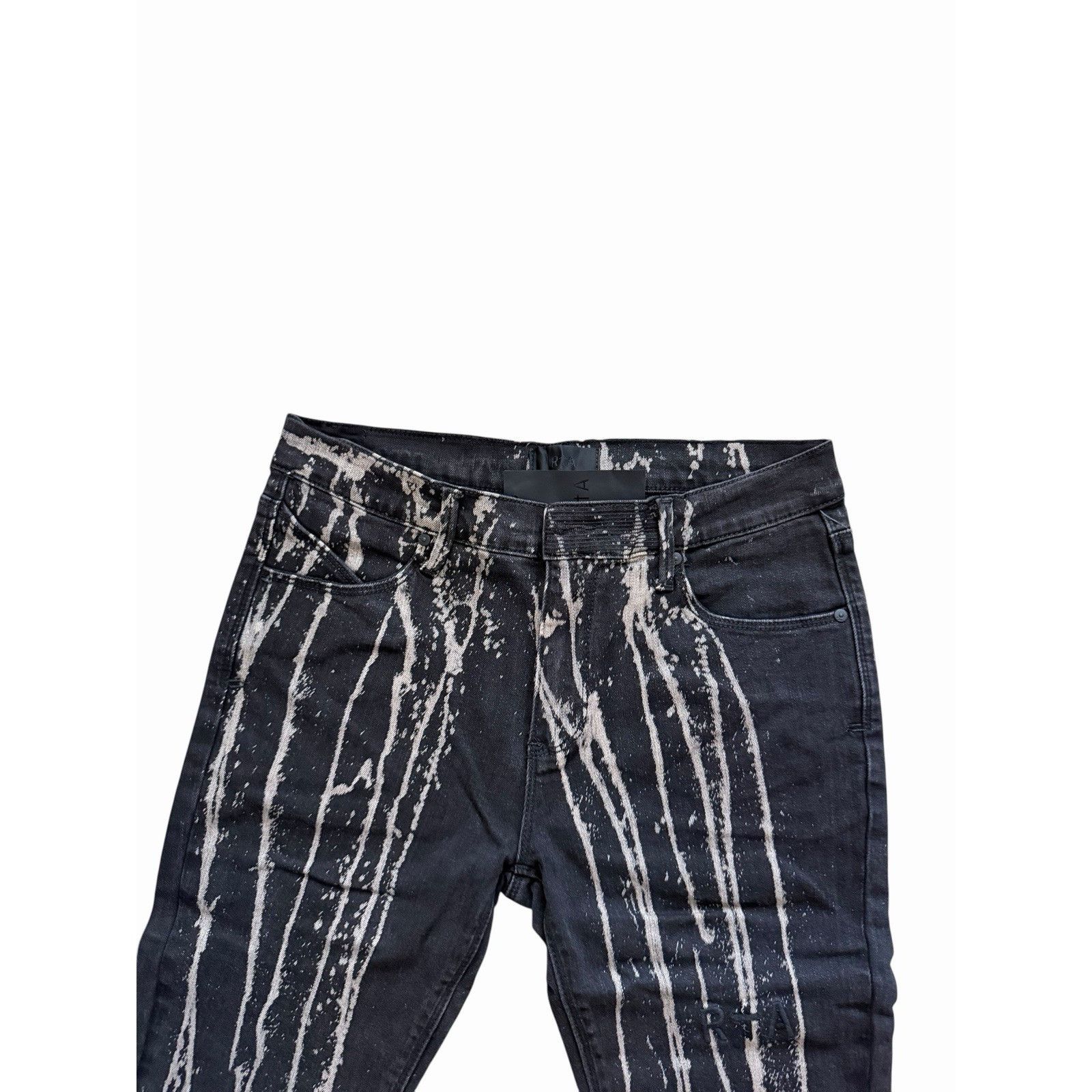 Rta RtA Mens Clayton Faded Paint Skinny Jeans $280 Size 32/32 Size US 32 / EU 48 - 2 Thumbnail