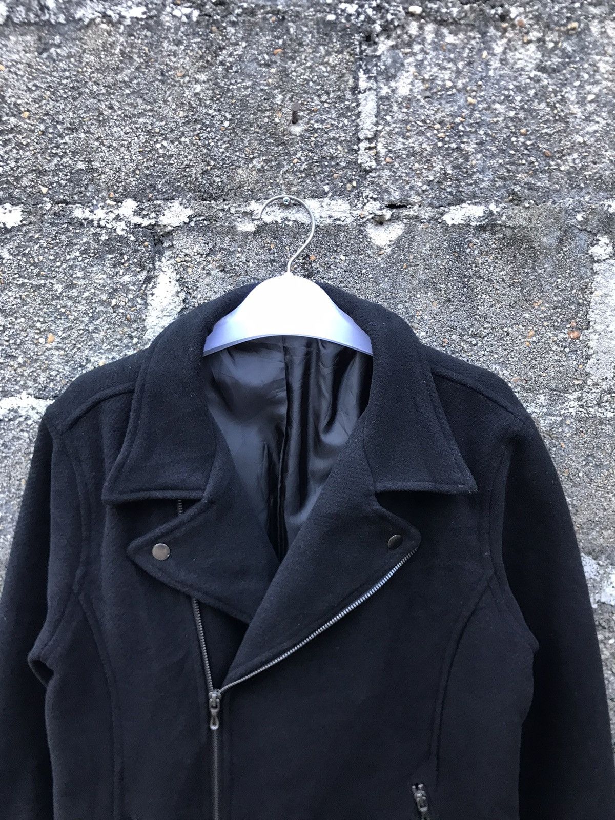 Japanese Brand 🌟5 zip Five Wool Double Collar Jacket Size US S / EU 44-46 / 1 - 5 Thumbnail