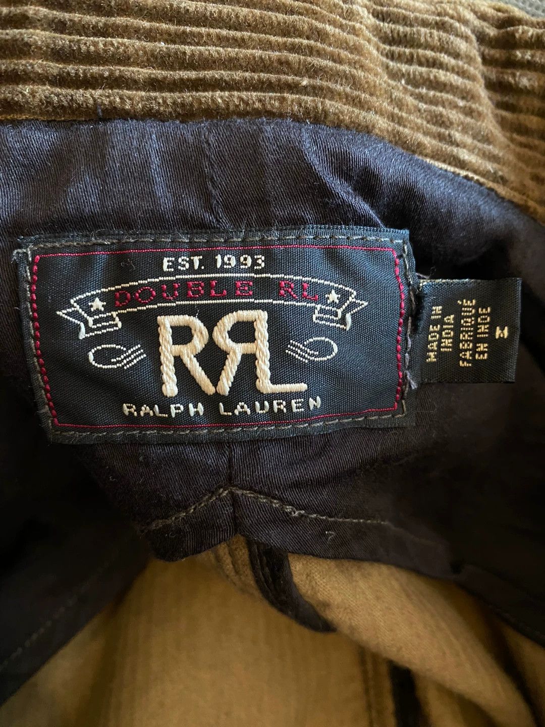 RRL Ralph Lauren RRL Wide Wale Corduroy Vintage Distressed Blazer (M) Size US M / EU 48-50 / 2 - 6 Thumbnail