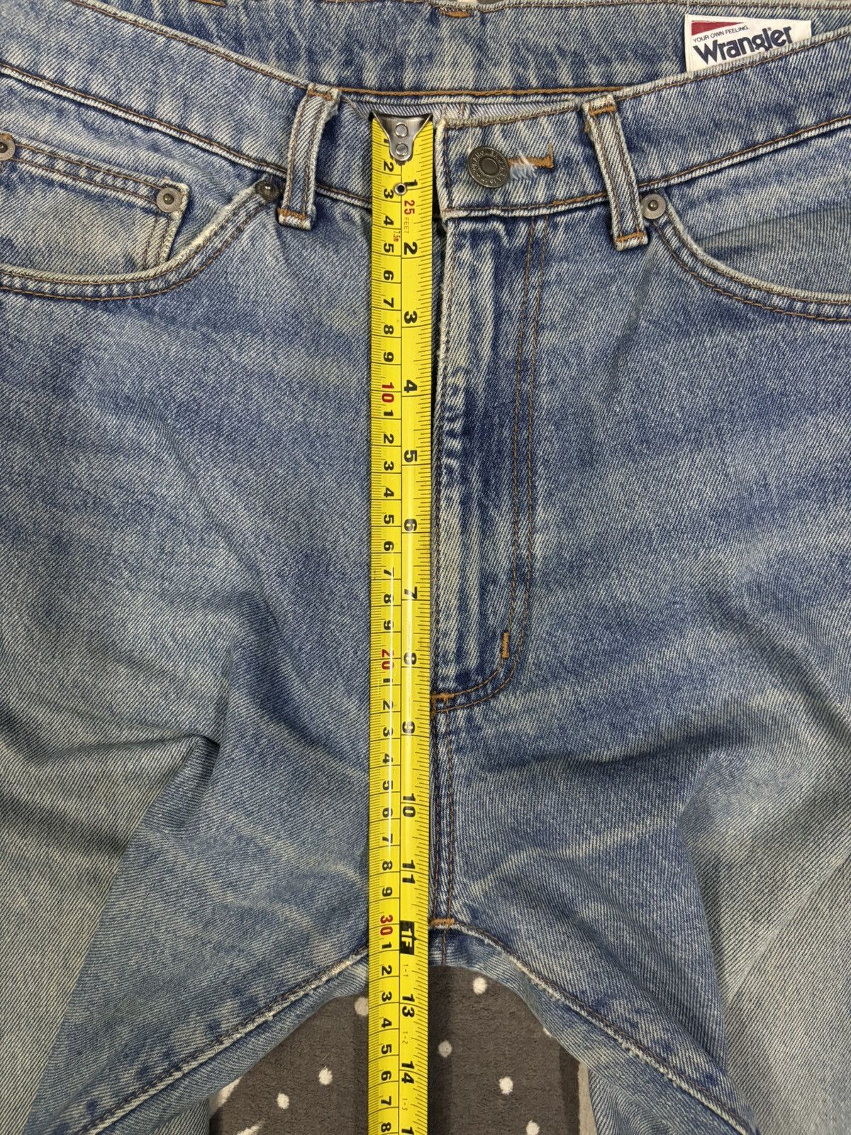 Wrangler Vintage Wrangler USA Rusty Mud Wash Classic Fit Jeans Size US 31 - 16 Thumbnail