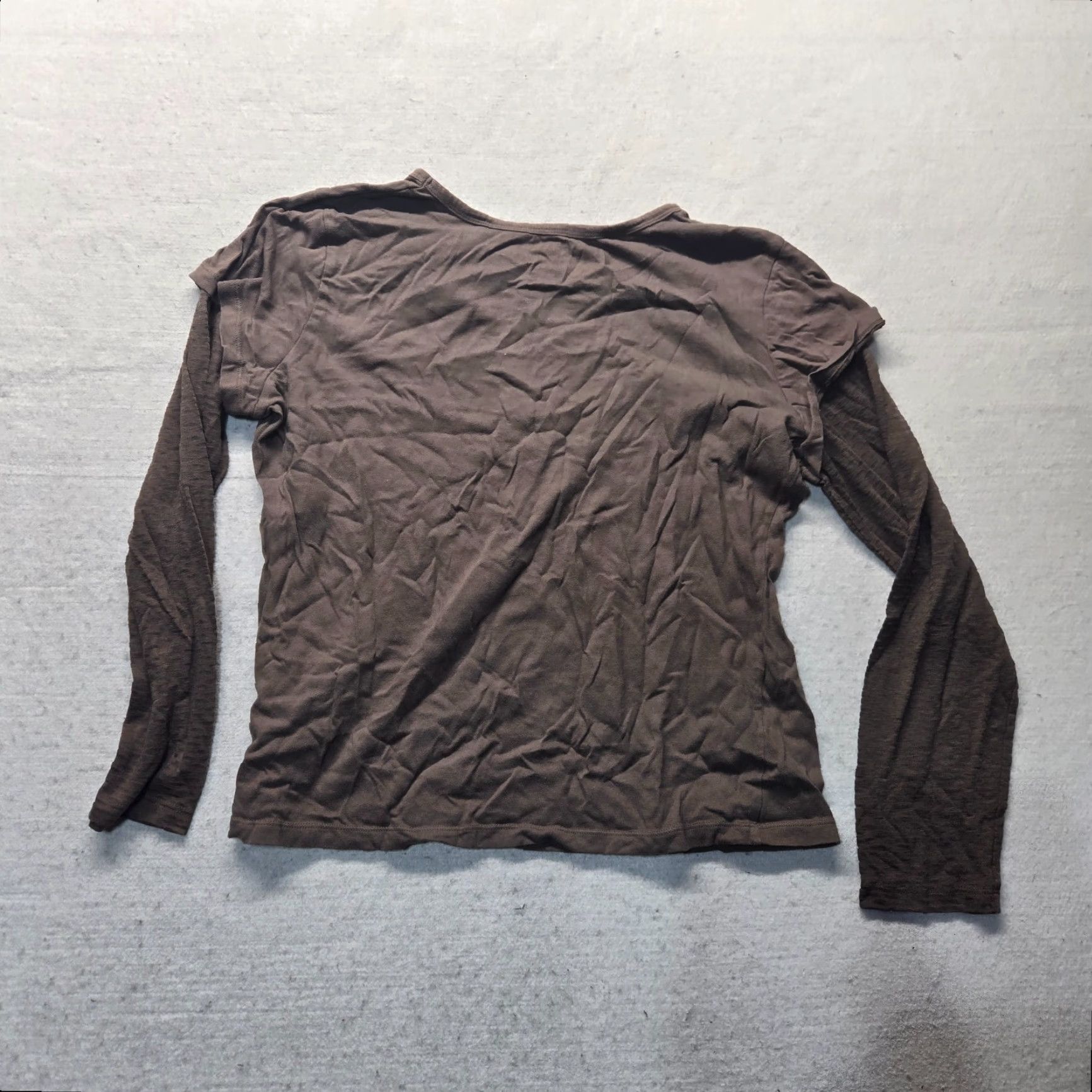 Vintage Bit & Bridle Brown Star Long Sleeve Tee T-Shirt Adult Womens Size XL Extra Large Size XL / US 12-14 / IT 48-50 - 7 Thumbnail