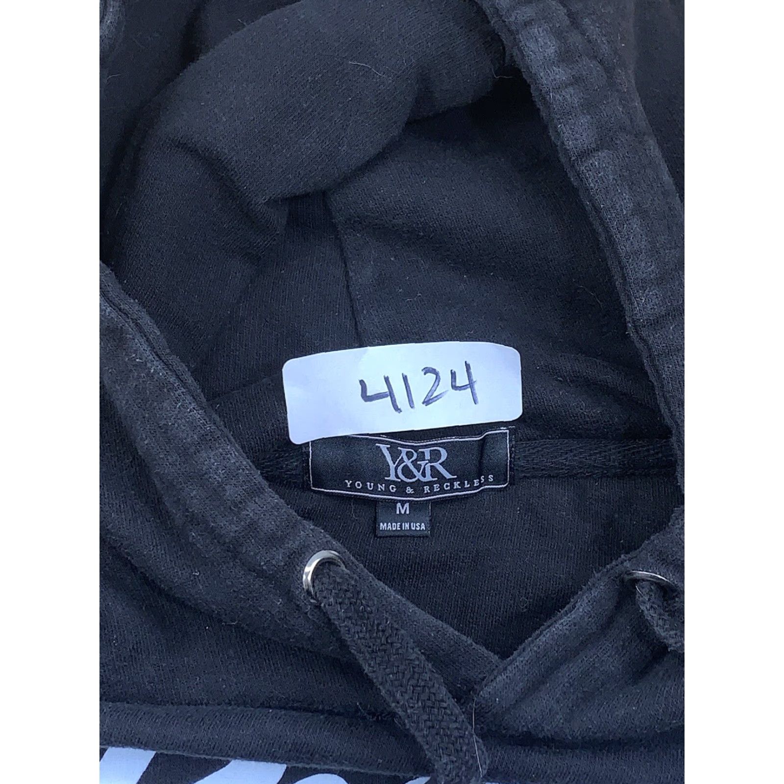 Vintage Young & Reckless Hoodie Mens M Black Casual Size US M / EU 48-50 / 2 - 4 Thumbnail