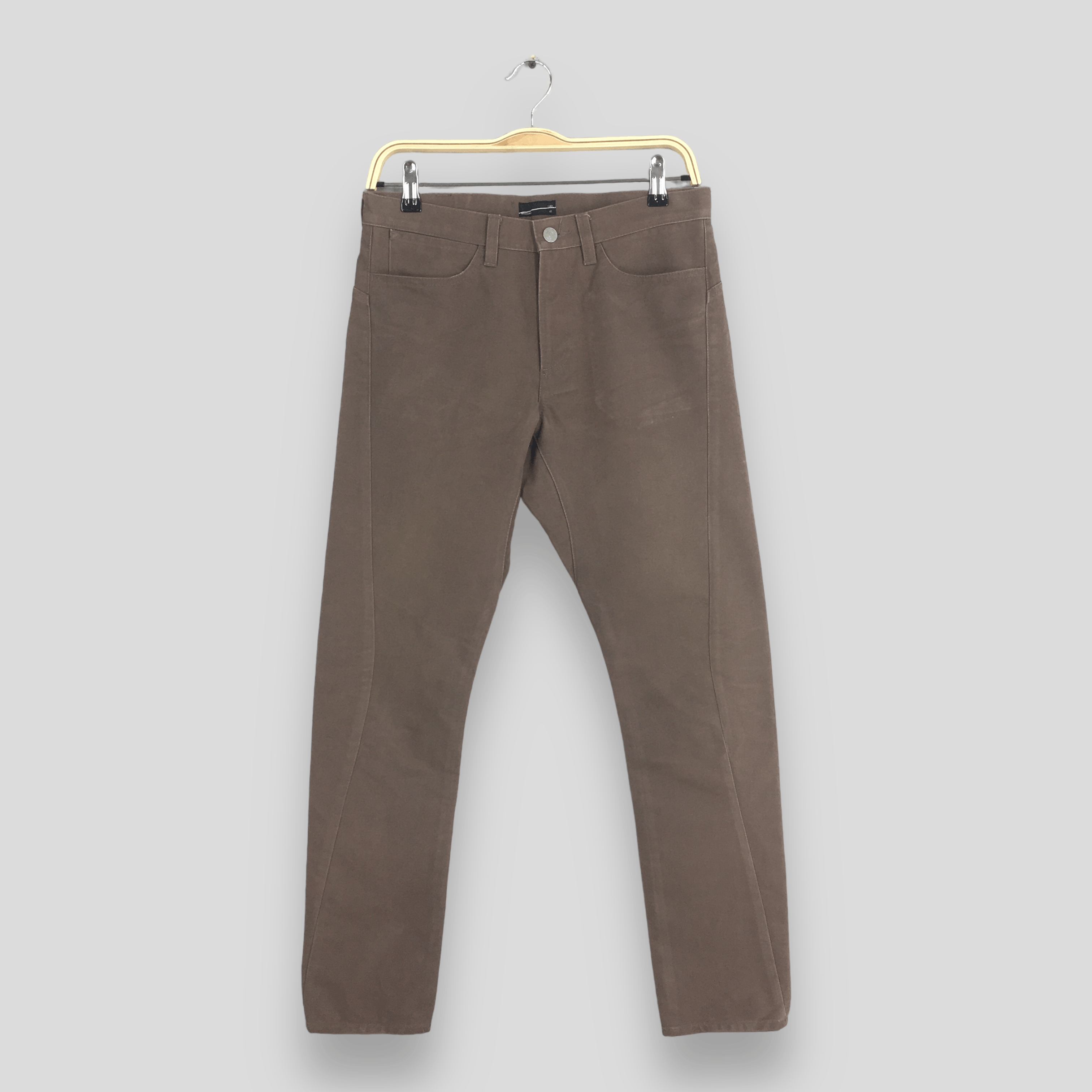 LAD MUSICIAN - 12oz Denim Shoe Flare Cargo Pants | fakejam