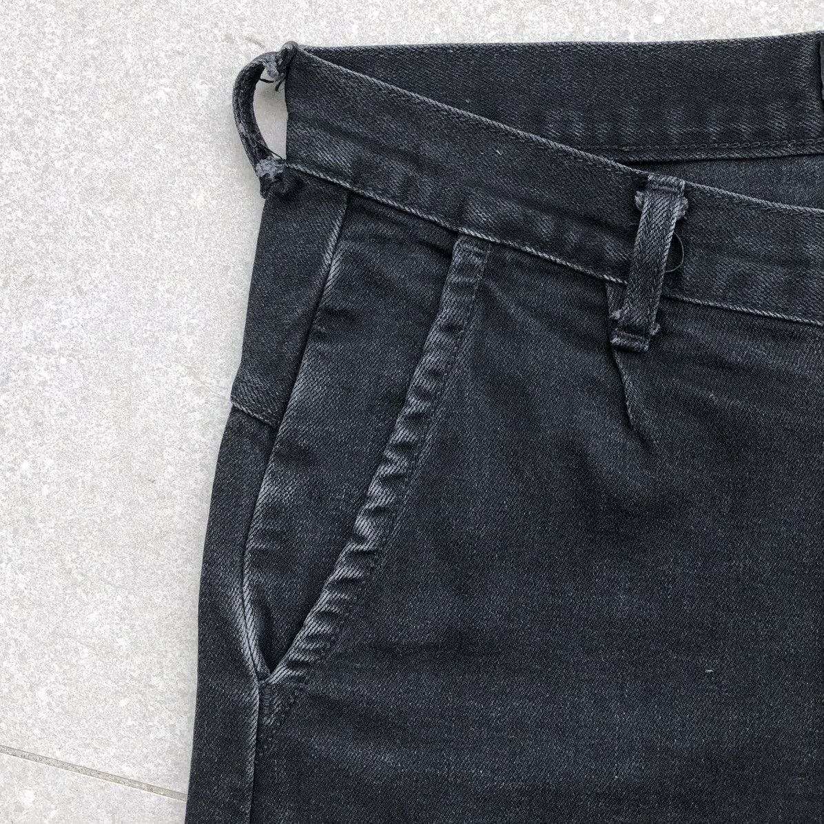 CABANE de ZUCCa Cabane de Zucca Issey Miyake Stretchable Slim Jeans Size US 30 / EU 46 - 3 Thumbnail
