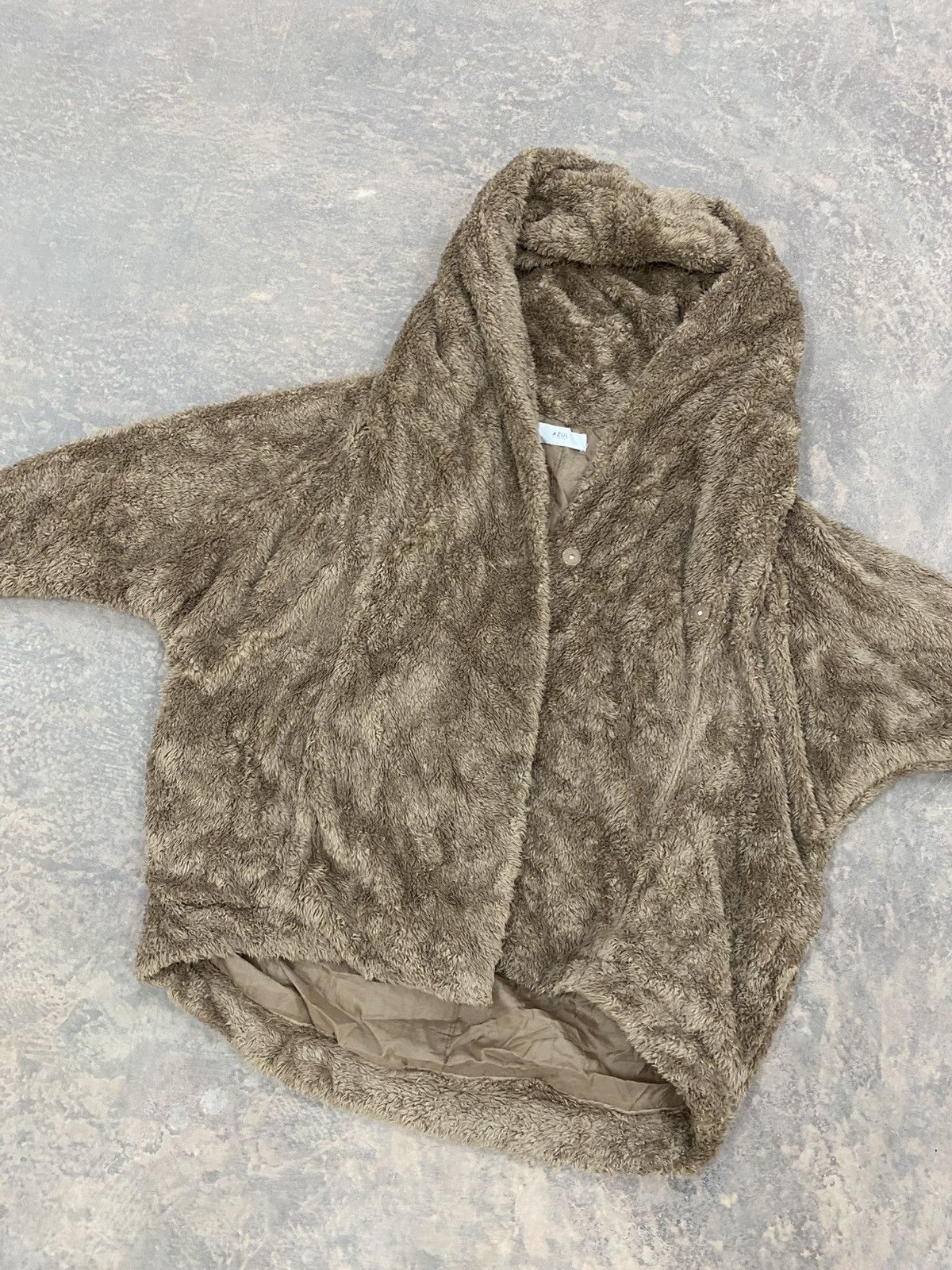 MOUSSY VINTAGE FLUFFY FLEECE HOODIE OVERSIZE LOOSE COMFORT Size US S / EU 44-46 / 1 - 4 Thumbnail