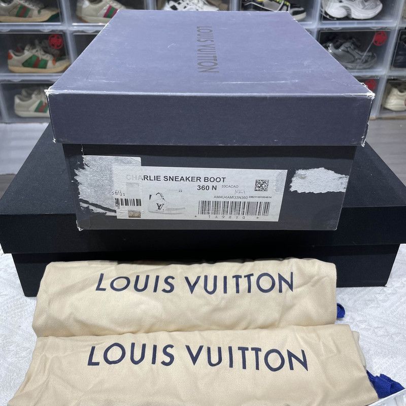 Louis Vuitton Louis Vuitton Charlie High-Top Sneakers for Women -2505 Size US 8 / IT 38 - 1 Thumbnail