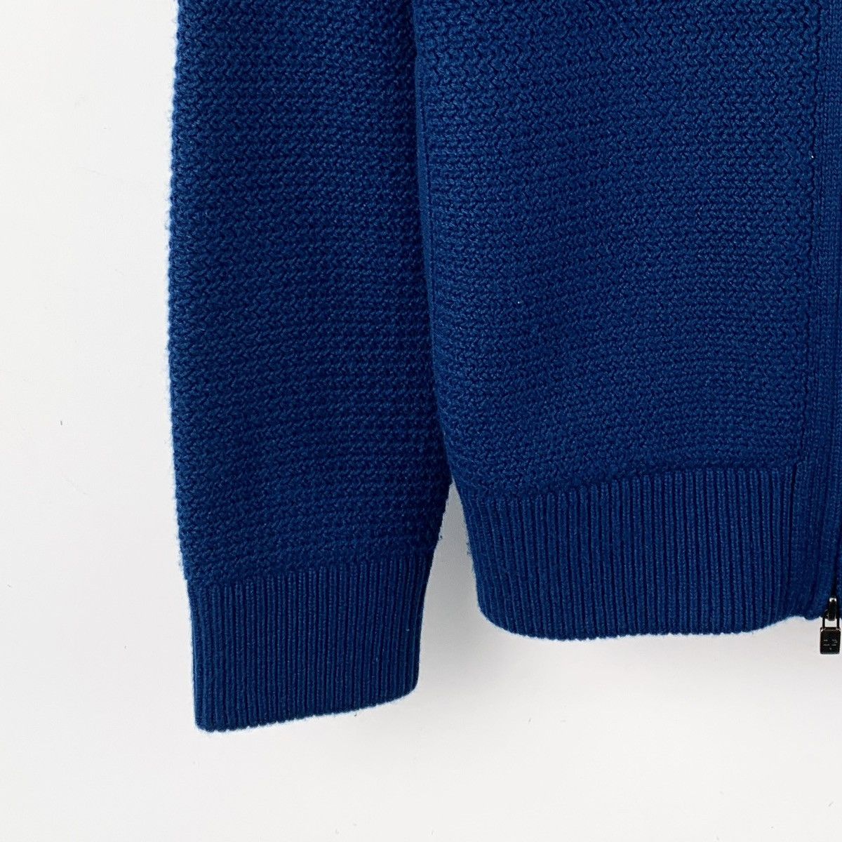 Loro Piana Loro Piana Hooded Zipper Long Sleeve Knit Jacket K26WX Size US S / EU 44-46 / 1 - 4 Thumbnail