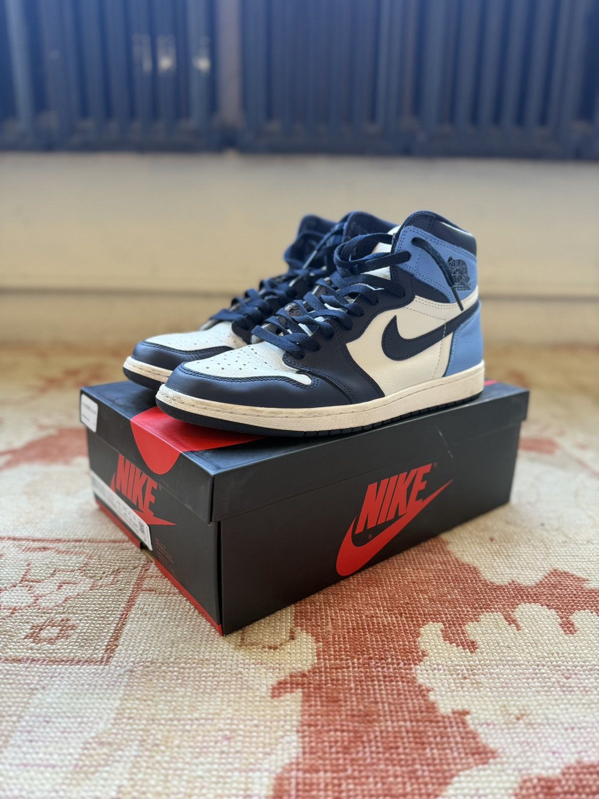Jordan Brand Air Jordan 1 “Obsidian” 555088-140 Size US 11 / EU 44 - 1 Thumbnail