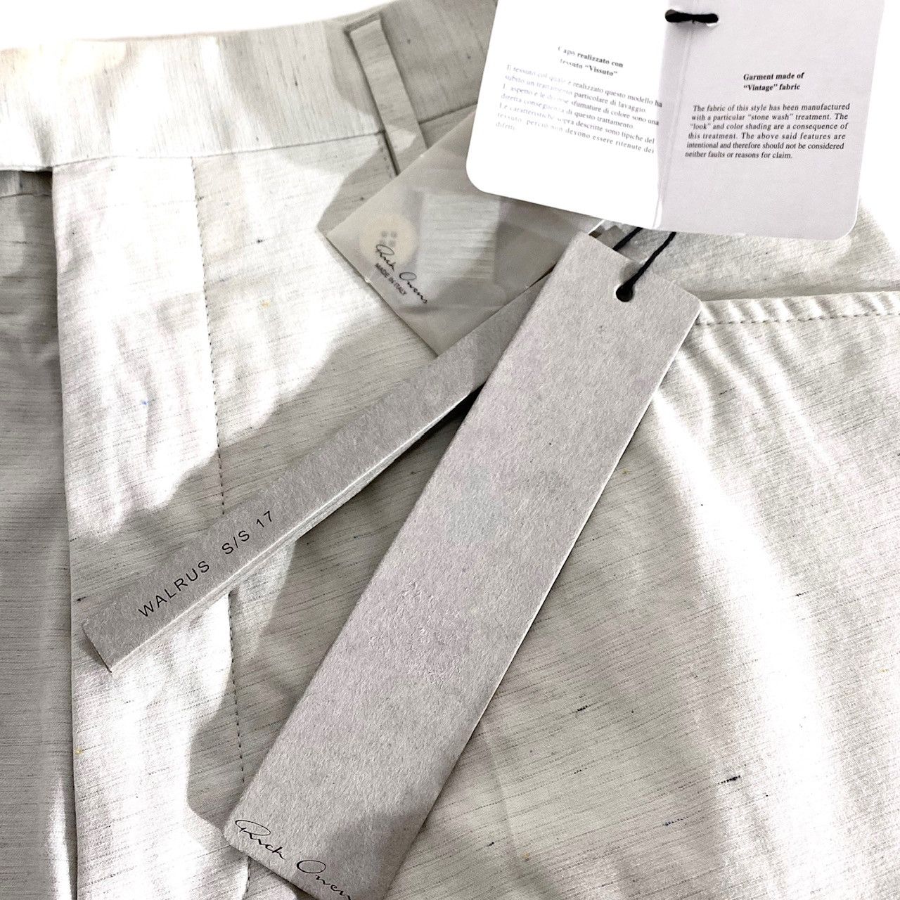 Rick Owens Rare Pantalon Cargo Tailored SS17 RP17S3312-A Rick Owens Size 26" / US 2 / IT 38 - 7 Thumbnail