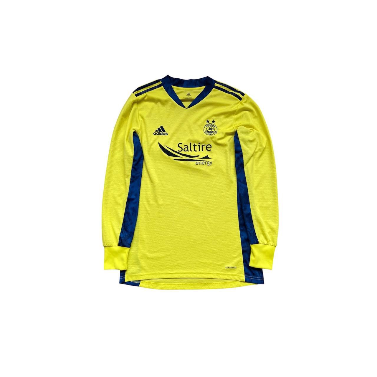 Adidas 2019/20 ABERDEEN FC GK SOCCER JERSEY FOOTBALL SHIRT ADIDAS S Size US S / EU 44-46 / 1 - 1 Thumbnail