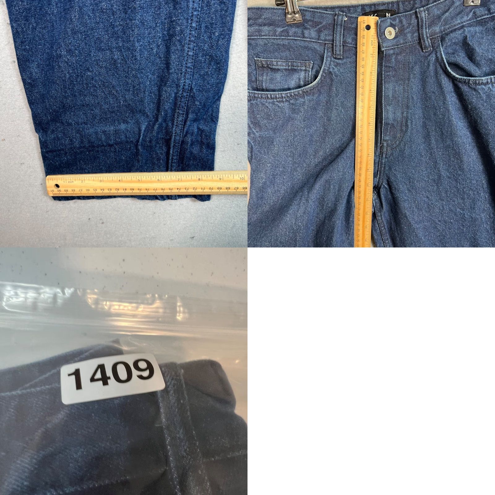 Kotn Kotn Men Denim Jeans Size 29 Straight Leg Cotton Blend Blue Adult Mens 29 Inseam 27 5-Pocket Denim Size US 29 - 8 Thumbnail