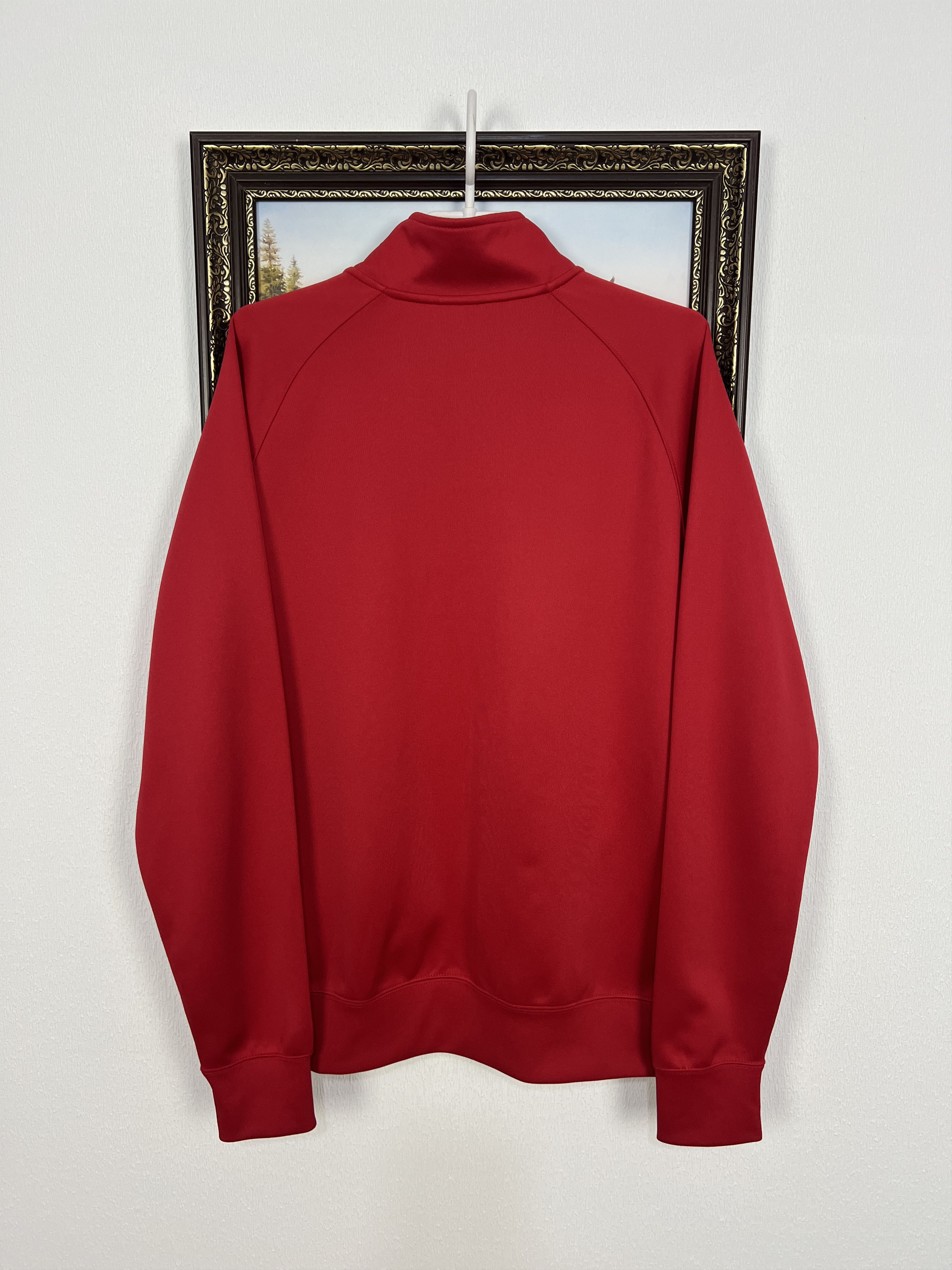 Nike Vintage Nike Manchester United Football Jacket Soccer Red Size US L / EU 52-54 / 3 - 13 Thumbnail