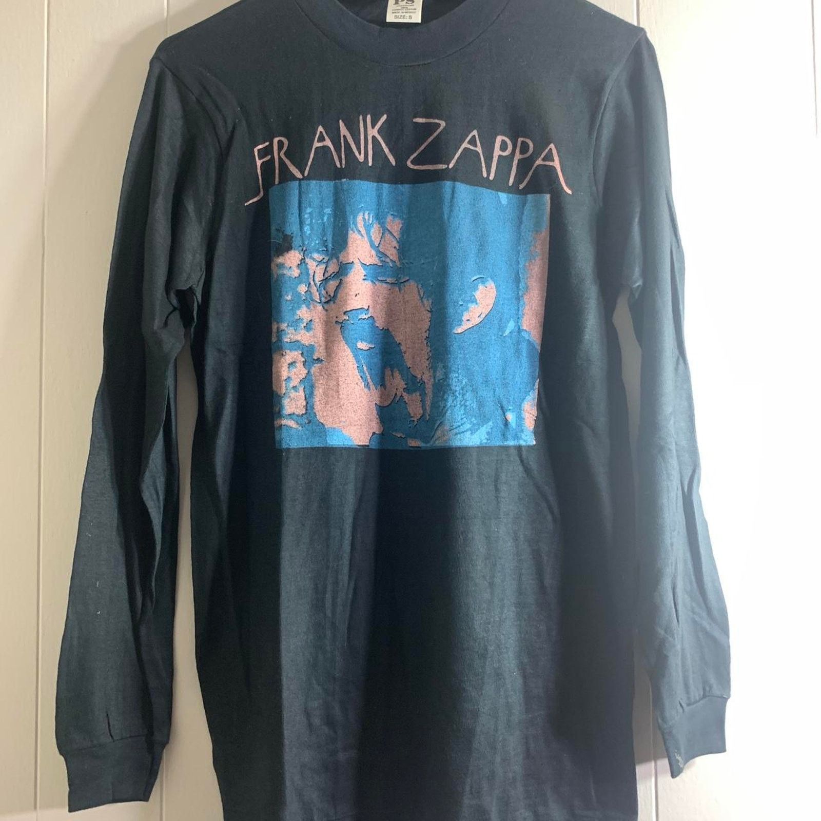 Vintage 80’s FRANK ZAPPA Toilet single stitch long sleeve tee shirt Size US S / EU 44-46 / 1 - 3 Thumbnail