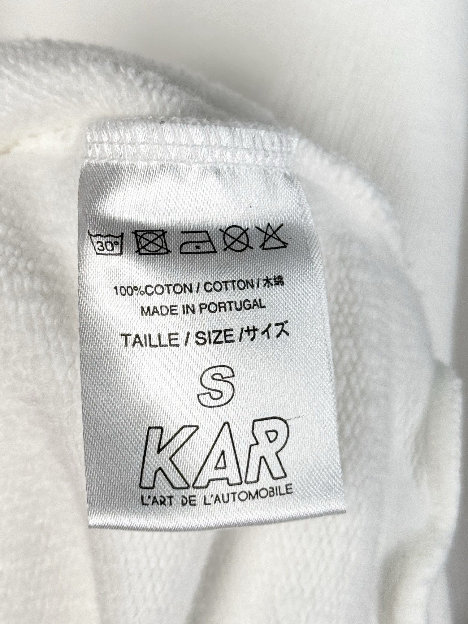 Kar KAR WHITE CREWNECK / RED NINE TREY Size US S / EU 44-46 / 1 - 10 Thumbnail