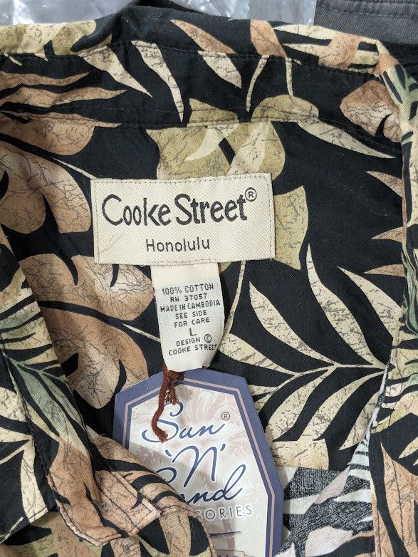 Other Cooke Street Honolulu men's Hawaiian print shirt Size US L / EU 52-54 / 3 - 3 Thumbnail