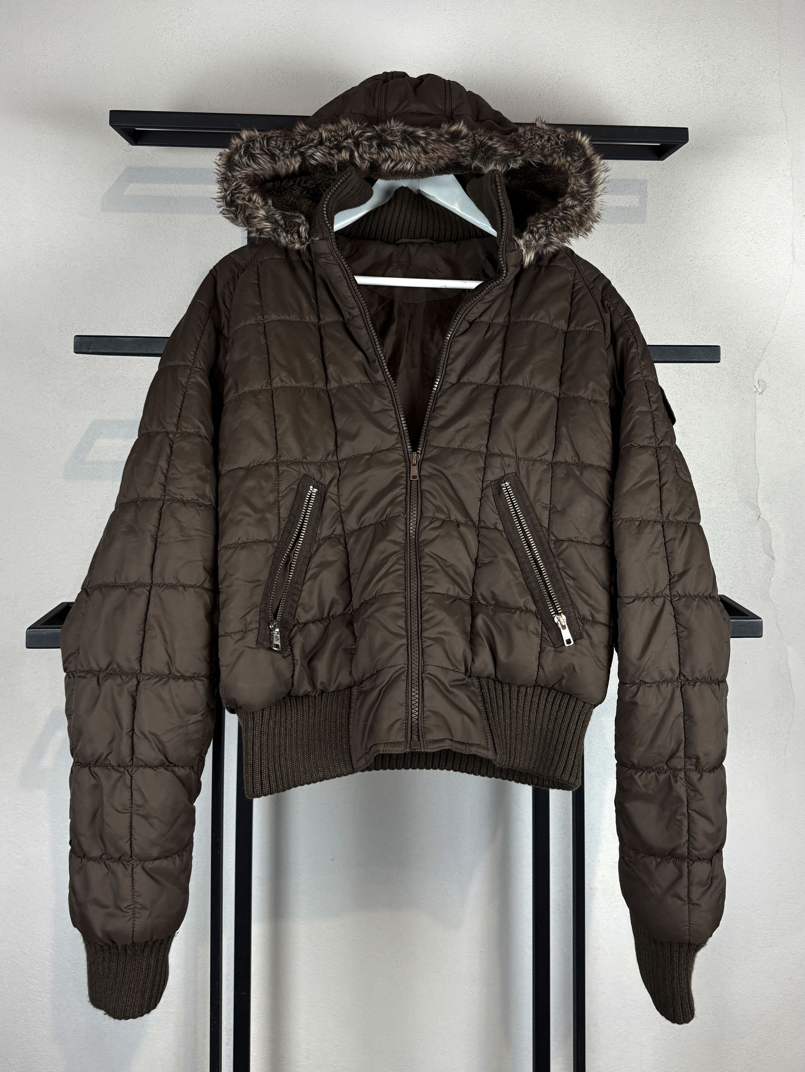 If Six Was Nine Japanese Travis Scott Brown Style Fur Mohair Zip Jacket 90s Size US S / EU 44-46 / 1 - 1 Thumbnail