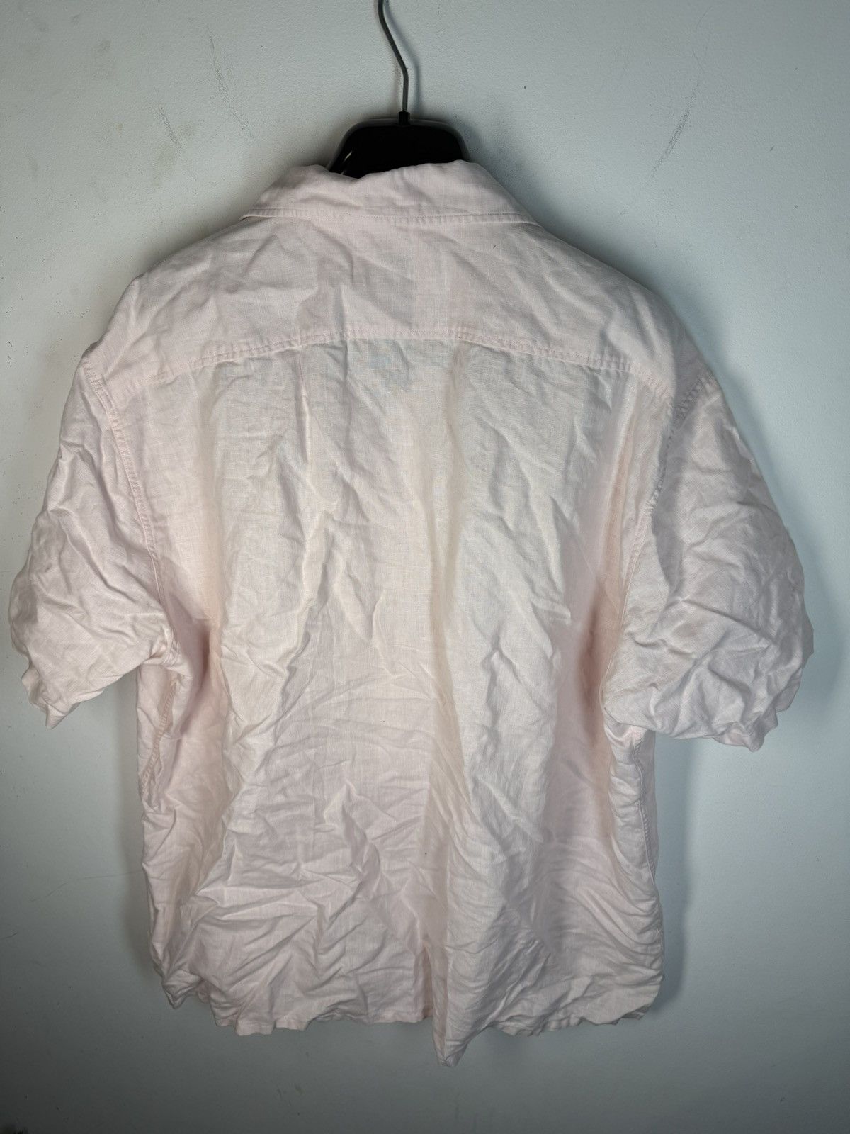Yves Saint Laurent Linen YSL Shirt Short Sleeve Button Up Collar Vintage y2k Size US XL / EU 56 / 4 - 8 Thumbnail
