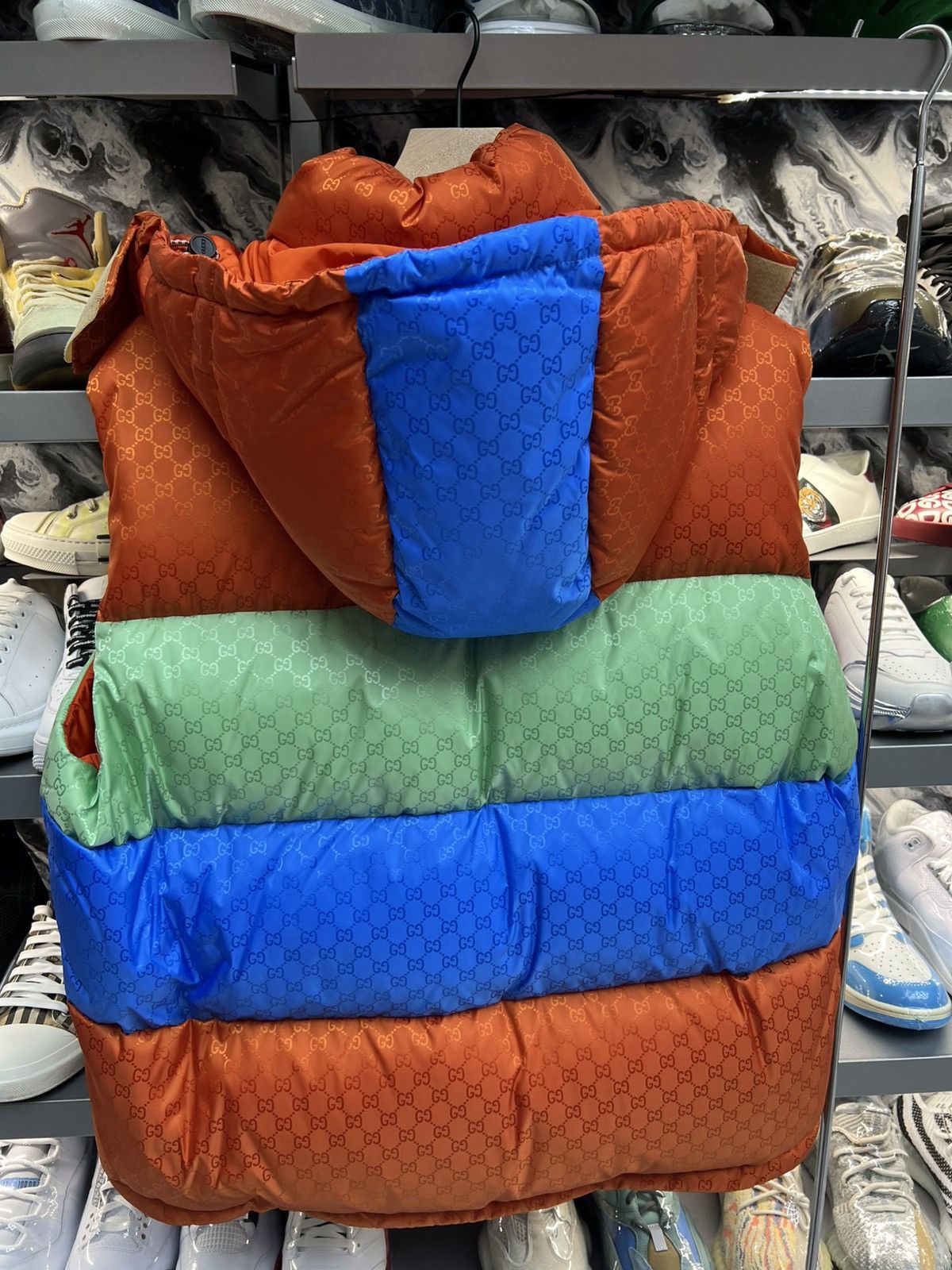 Gucci Gucci GG Jacquard Down Vest Size US 44 / EU 60 - 2 Thumbnail