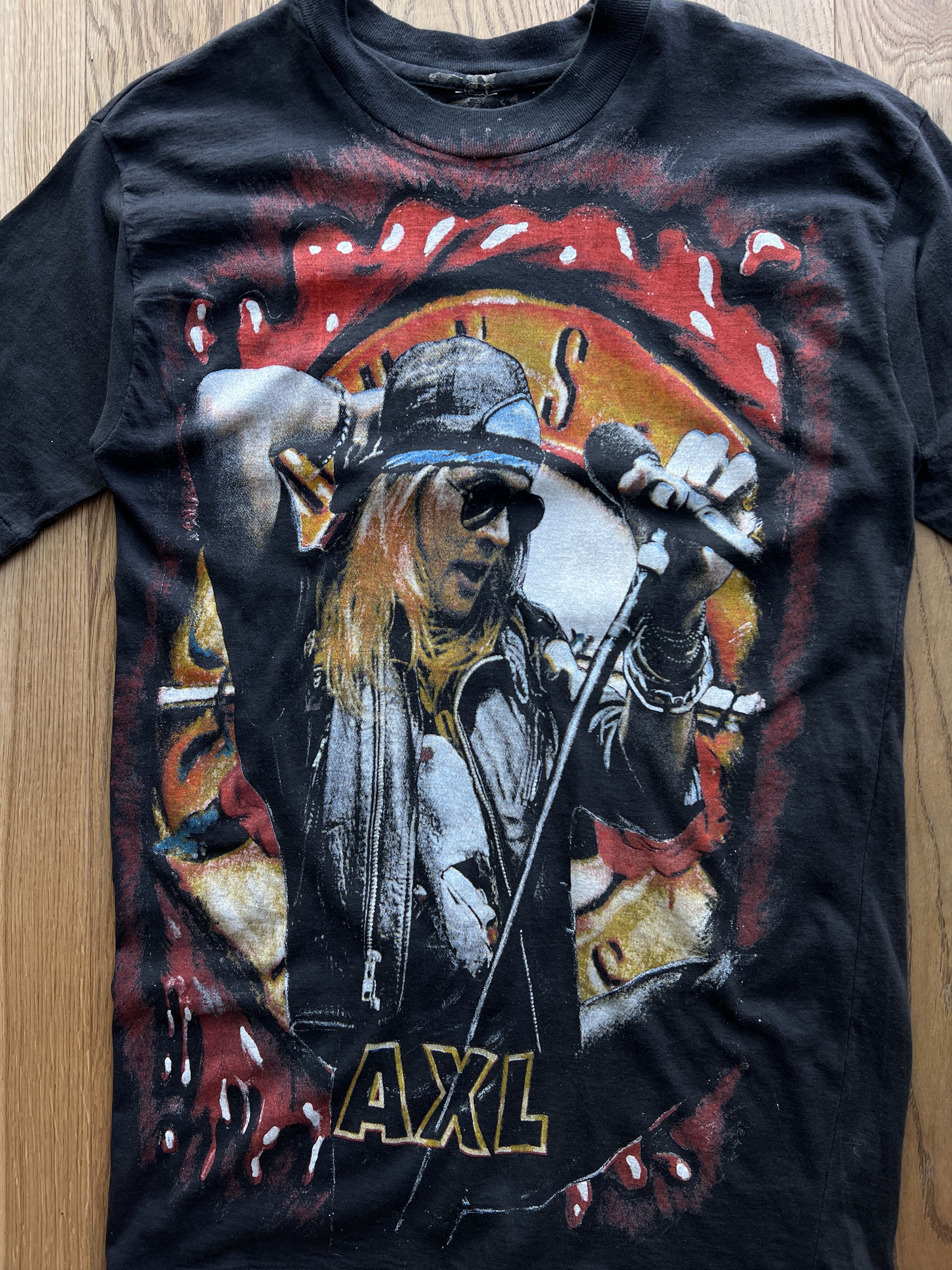 Guns N' Roses Guns N Roses AXL 90s t shirt empire all over printed archive Size US M / EU 48-50 / 2 - 2 Thumbnail