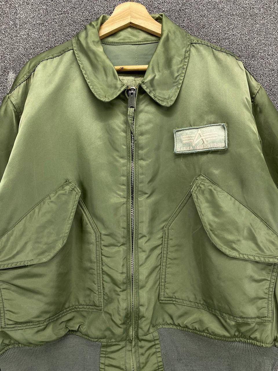 Alpha Industries Vintage 90s Alpha Industries Flyers Bomber Jacket Size US XL / EU 56 / 4 - 5 Thumbnail