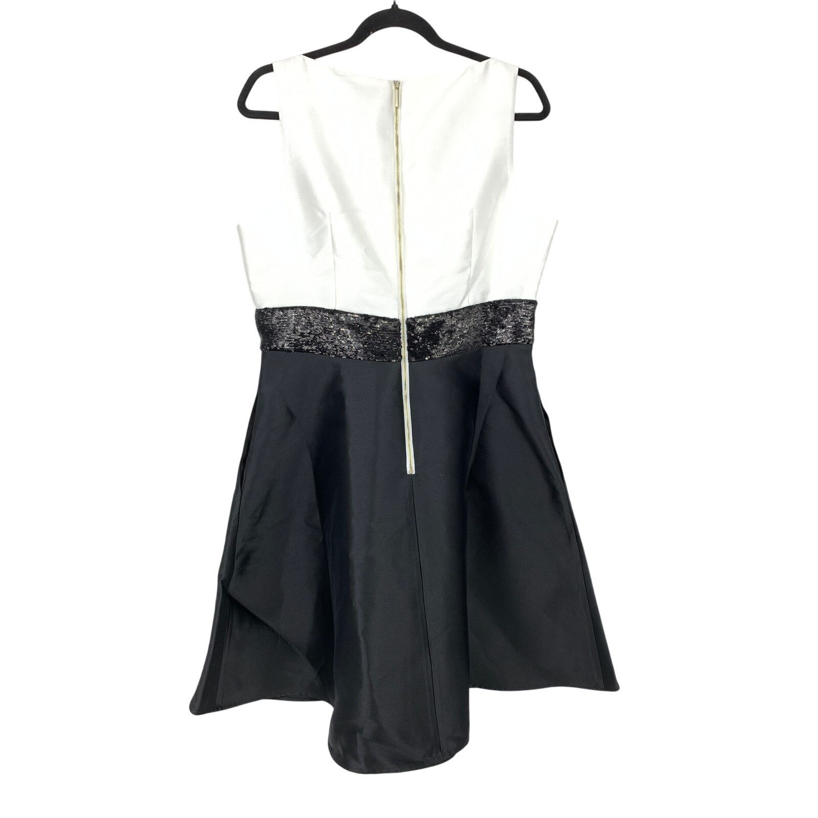 Kate Spade Kate Spade Sequin Bow Fit & Flare Dress 12 Black White NEW Size XL / US 12-14 / IT 48-50 - 2 Thumbnail