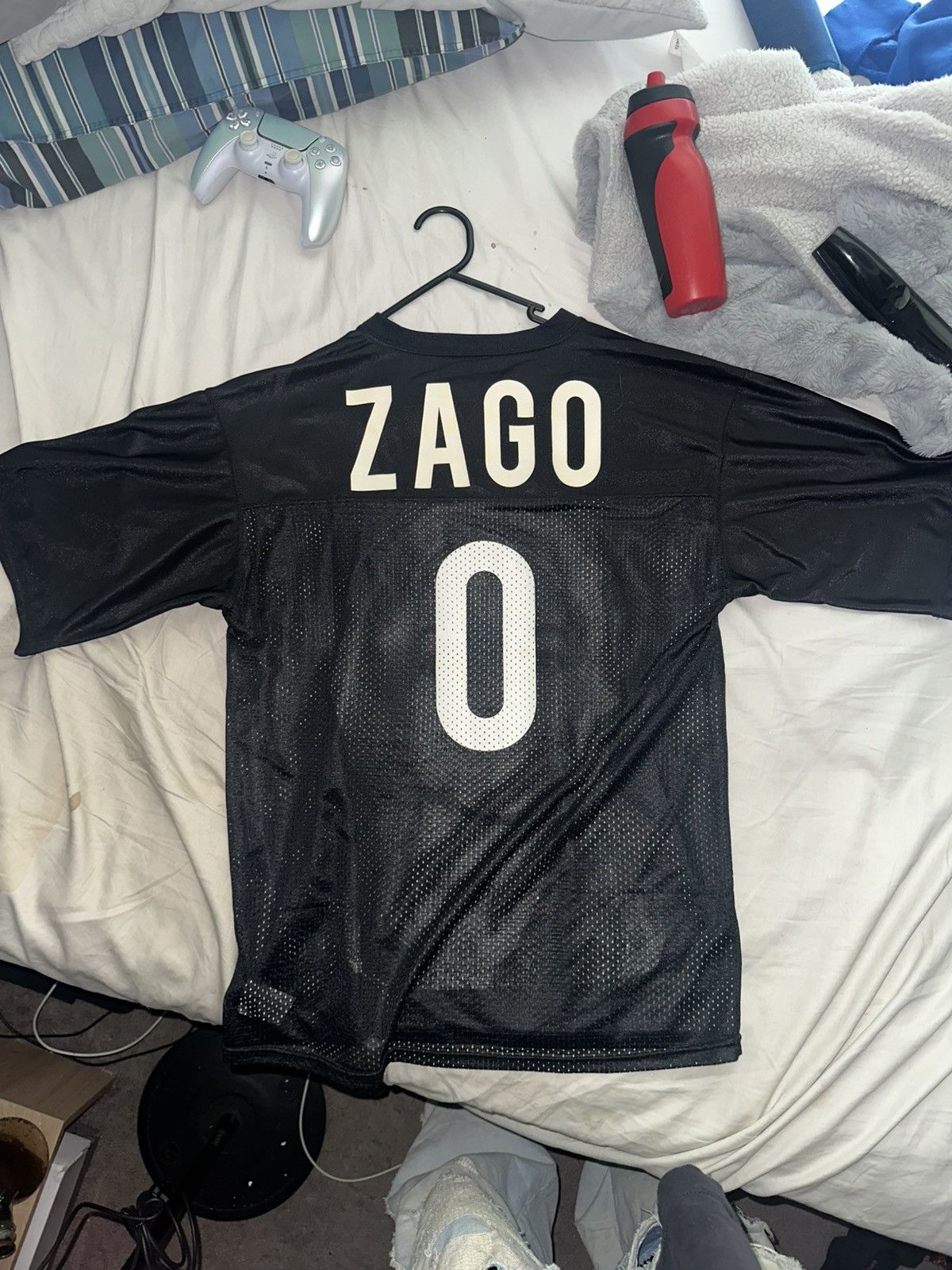 Asspizza × Marcel Zago Marcel Zago x Ass Pizza Michael Jackson “Fem” Jersey - Black Size US L / EU 52-54 / 3 - 2 Thumbnail
