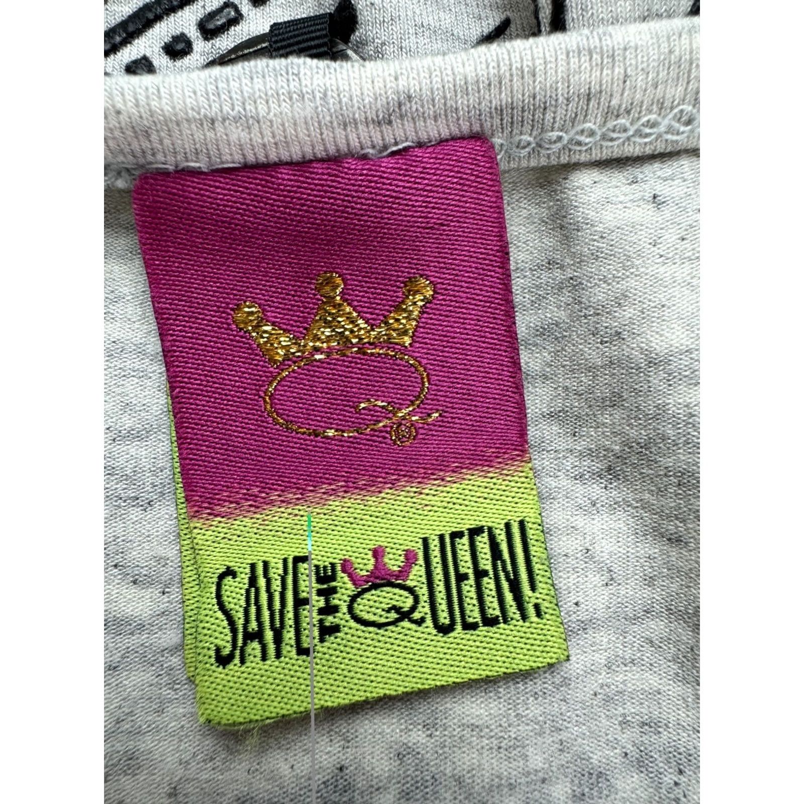 Vintage Save the Queen Dress Womens L Multicoloured Knee Length Dress Size L / US 10 / IT 46 - 4 Thumbnail
