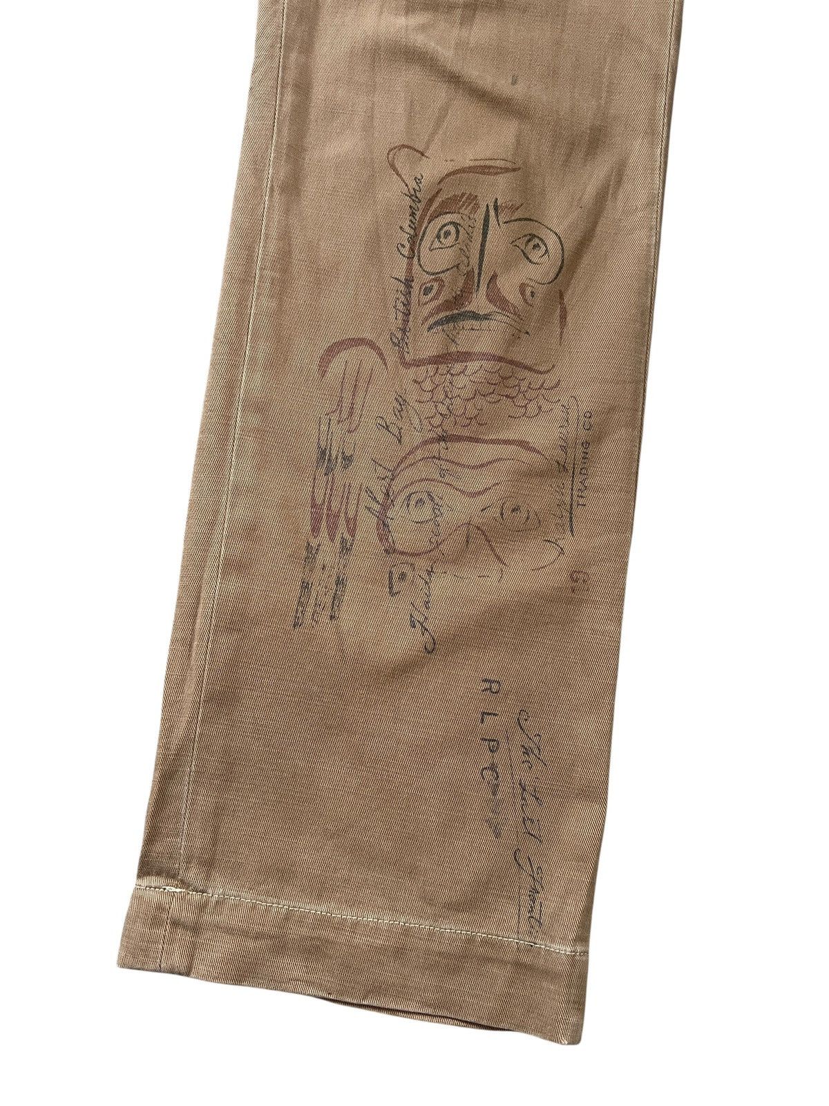 Polo Ralph Lauren Vintage Polo Ralph Lauren ‘Built Well” Printed Chinos Size US 33 - 8 Thumbnail