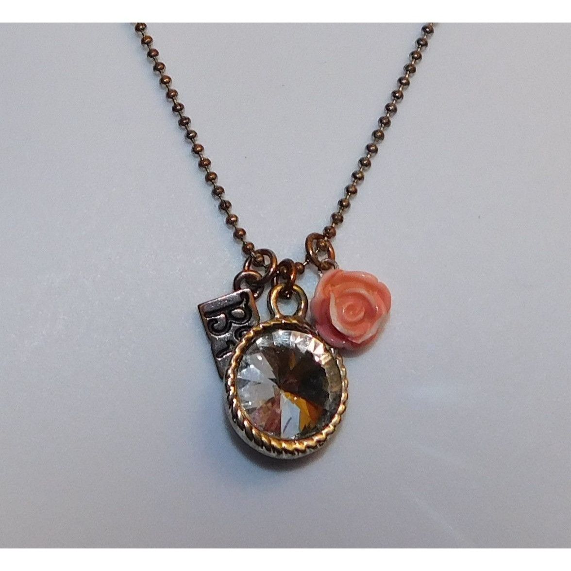 Other Pink Rose Best Friend Necklace Size ONE SIZE - 3 Thumbnail