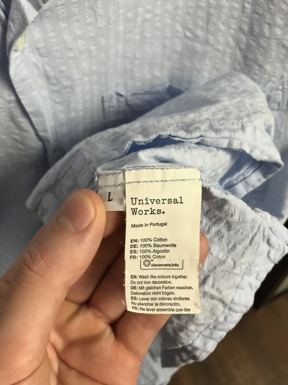 Universal Works Universal Works streetwear tee Size US L / EU 52-54 / 3 - 6 Thumbnail