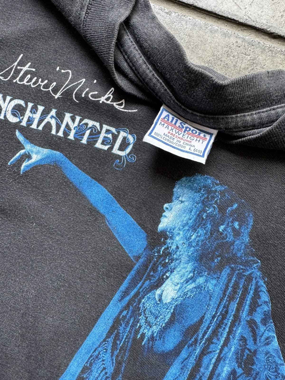 Vintage 1998 Stevie Nicks Enchanted Band Tee Shirt Fleetwood Mac Size US L / EU 52-54 / 3 - 5 Thumbnail