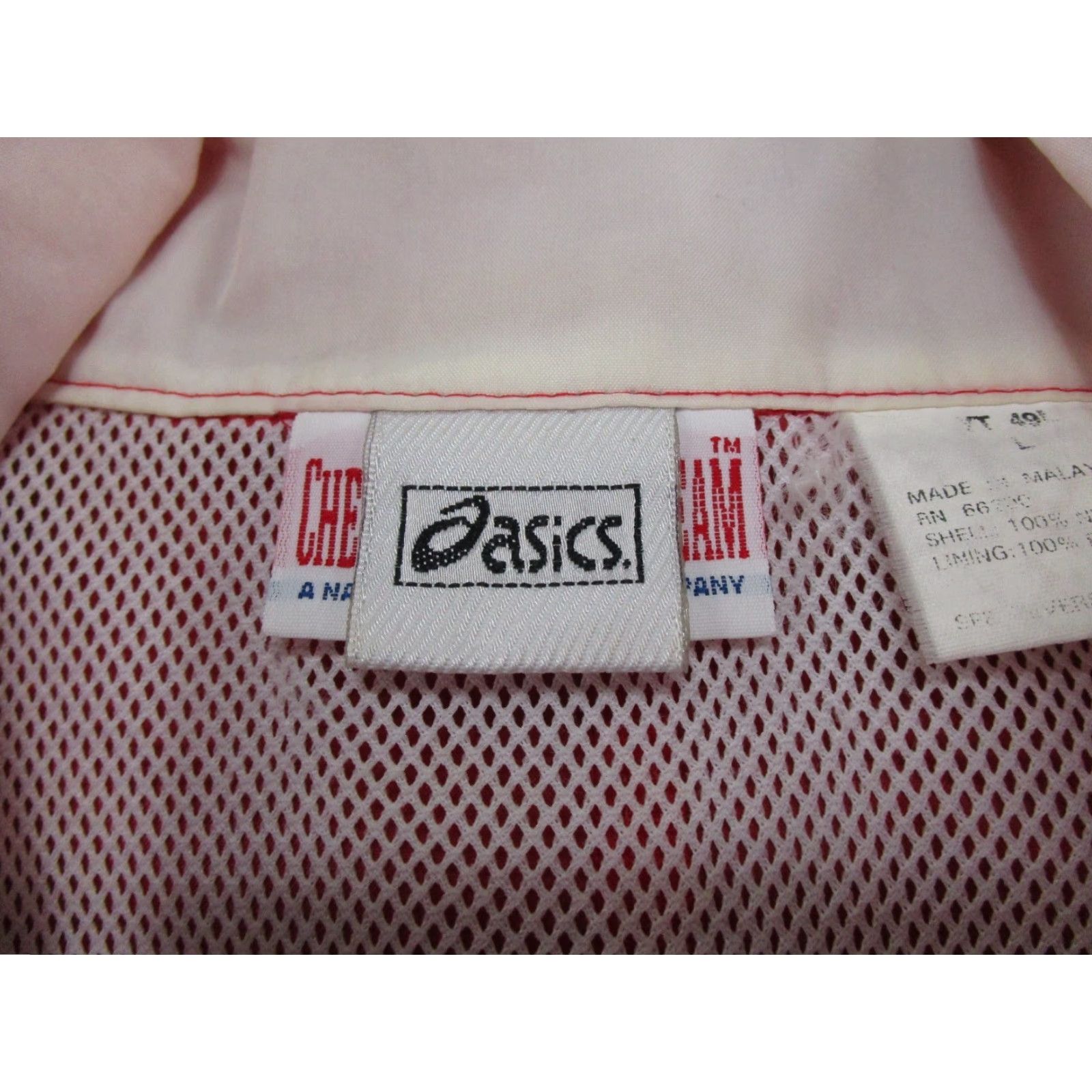 Asics VTG 90s Y2K Asics Colorblock Full Zip Windbreaker Jacket Adult L Multicolor Mens Windbreaker 90s Asics Colorblock Full Zip Jacket Size US L / EU 52-54 / 3 - 2 Thumbnail