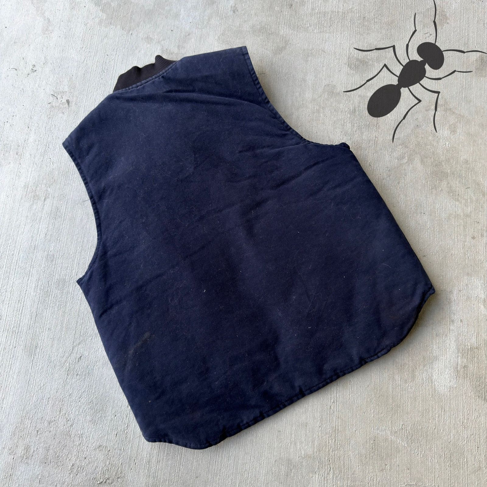 Carhartt × Vintage Carhartt V02 MDT blue quilted work wear vest Size US L / EU 52-54 / 3 - 4 Thumbnail
