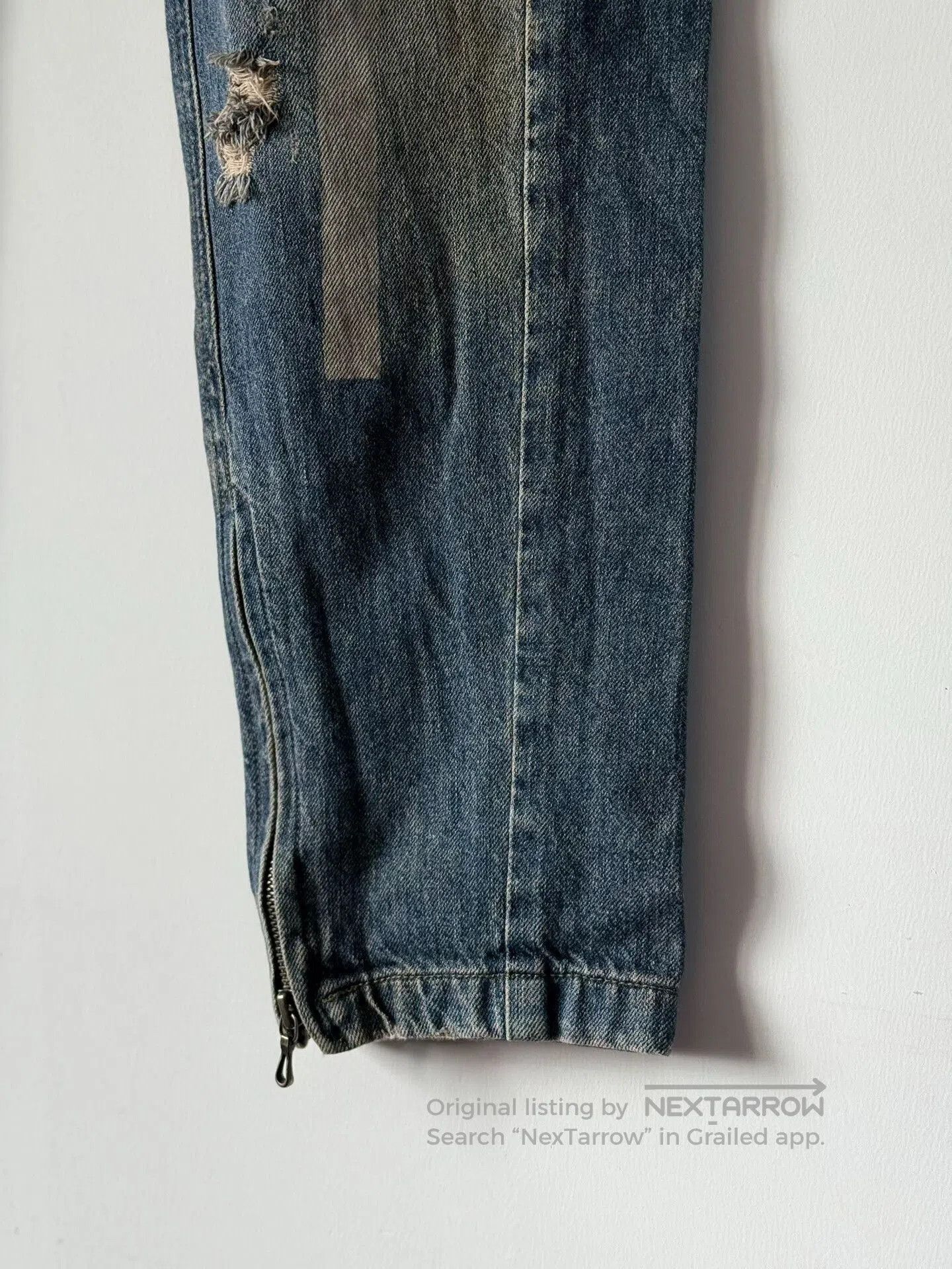Julius Distressed Julius7 Denim Pants. Size US 32 / EU 48 - 6 Thumbnail