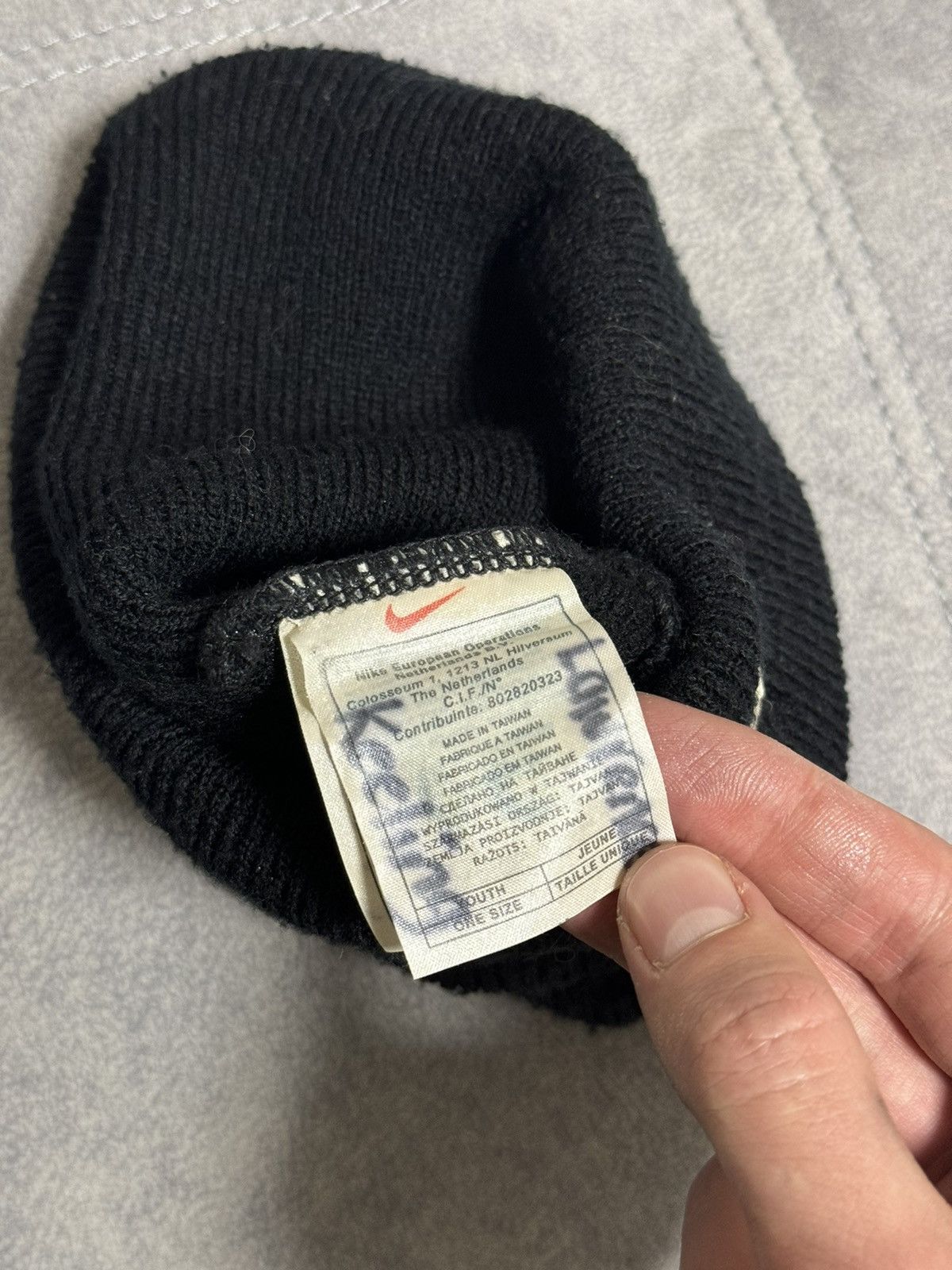 Nike × Vintage Vintage Nike swoosh logo Y2K hat cap Size ONE SIZE - 6 Thumbnail