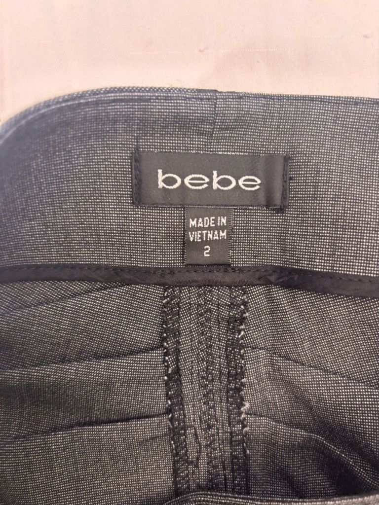 Bebe Women's Bebe Gray Pencil Skirt Size 2 Size 26" / US 2 / IT 38 - 7 Thumbnail