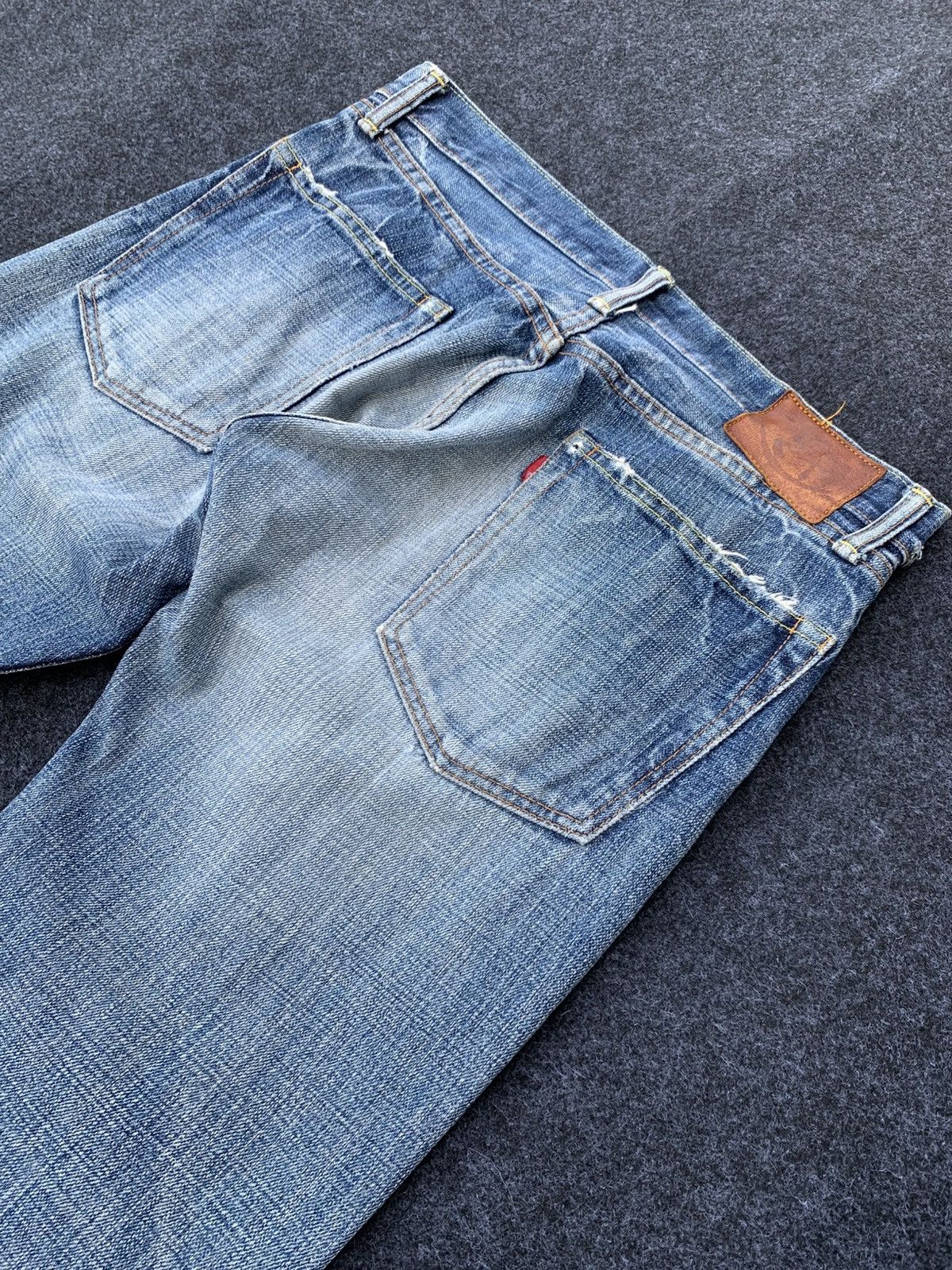 Eternal Eternal Flare Jeans Japan Made – Distressed Vintage Look Size US 32 / EU 48 - 6 Thumbnail