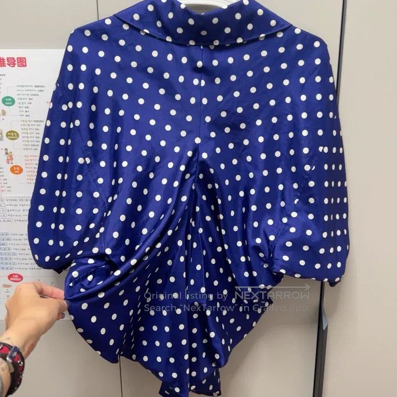 Junya Watanabe Junya Watanabe Polka Dot Doll Shirt Size S / US 4 / IT 40 - 4 Thumbnail