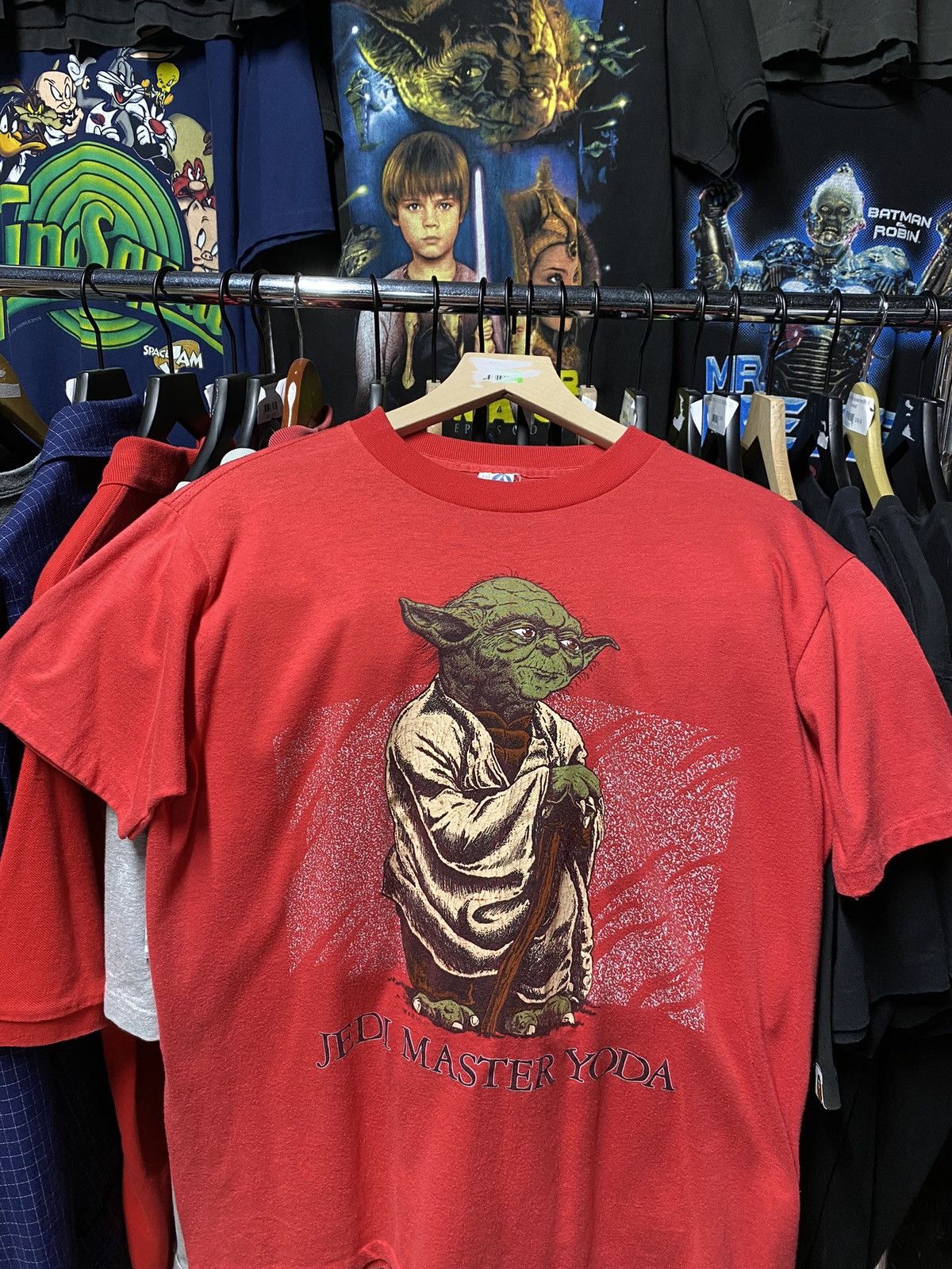 Vintage 1980’s Vintage Yoda Star Wars Movie Tee Shirt Medium Size US M / EU 48-50 / 2 - 6 Thumbnail