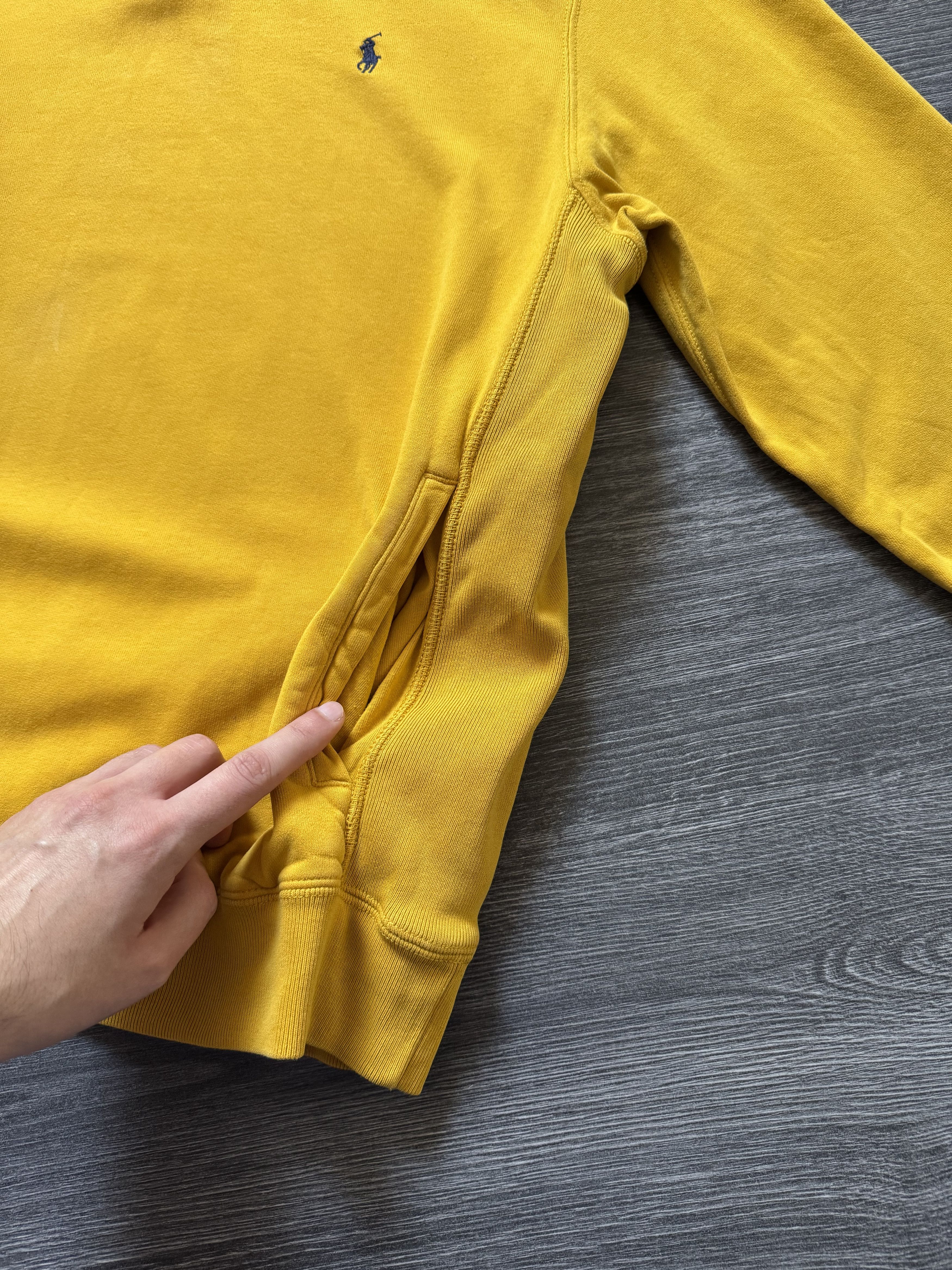 Polo Ralph Lauren Vintage Y2K Polo Ralph Lauren Quarter Zip Distressed Sweater Size US M / EU 48-50 / 2 - 7 Thumbnail