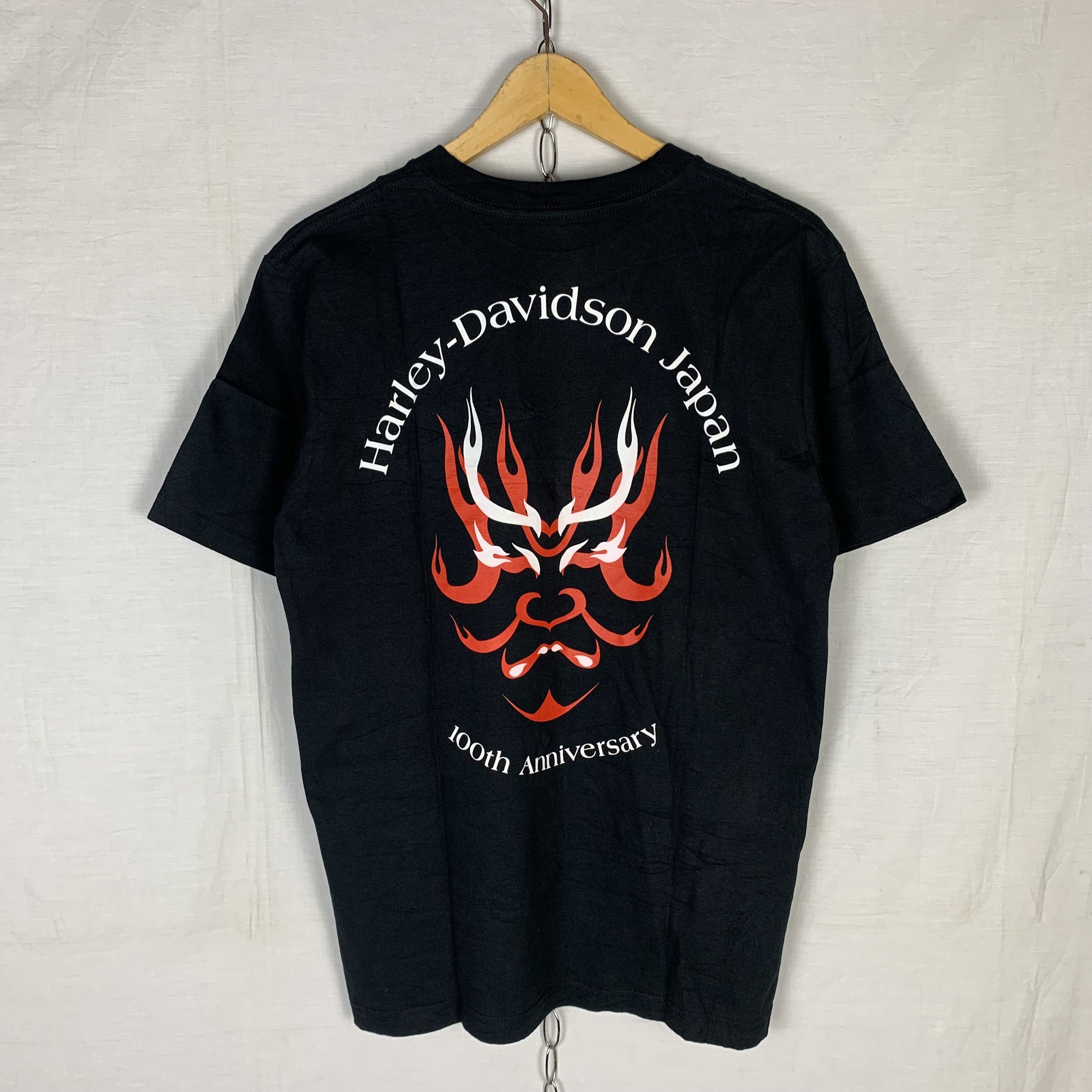 Harley Davidson Harley Davidson Japan 100th Anniversary Tshirt Size US M / EU 48-50 / 2 - 1 Thumbnail