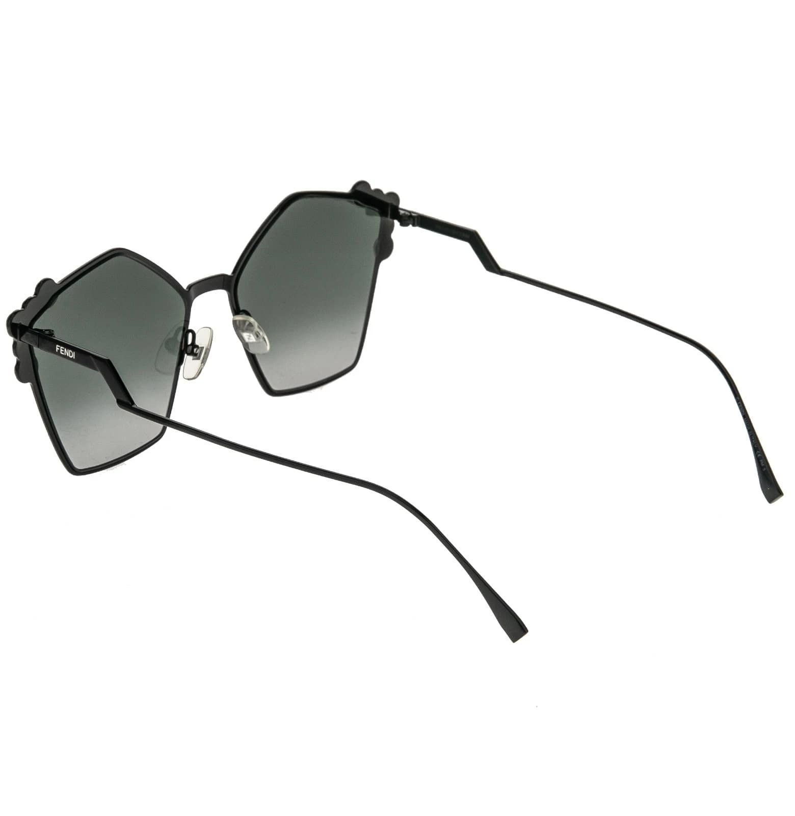 Fendi FENDI FF0261S 0261 CAN EYE Black Stud Gradient Sunglasses Size ONE SIZE - 8 Thumbnail