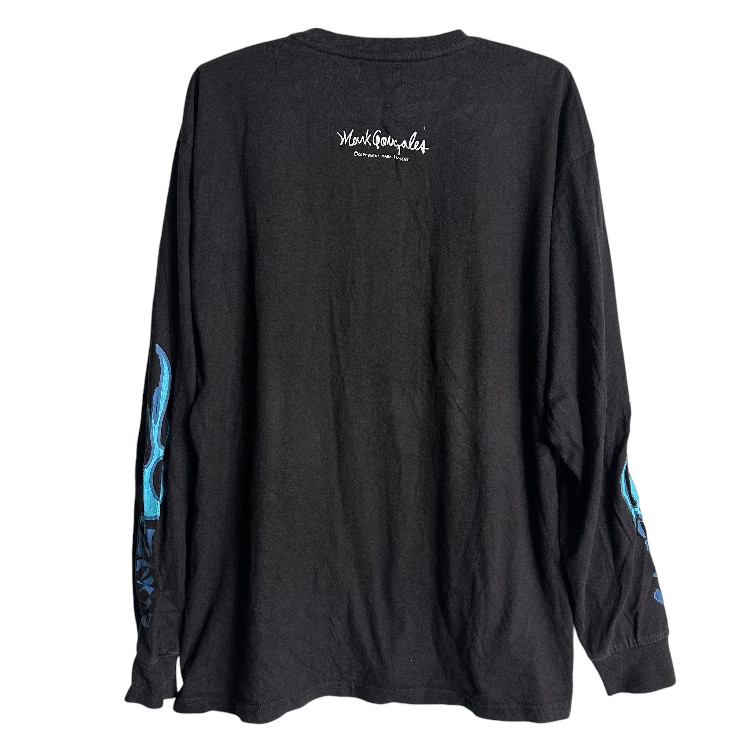 Vintage 🔥RARE🔥Gonz Skateboarding Mark Gonzales Long Sleeve T-shirt Size US L / EU 52-54 / 3 - 4 Thumbnail