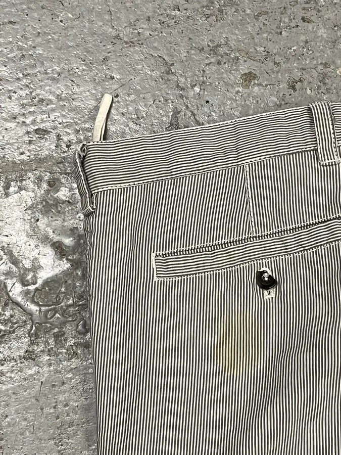 Prada SS2006 Prada Grey/White Striped Chinos Cotton Minimalist Size 52 Size US 32 / EU 48 - 13 Thumbnail