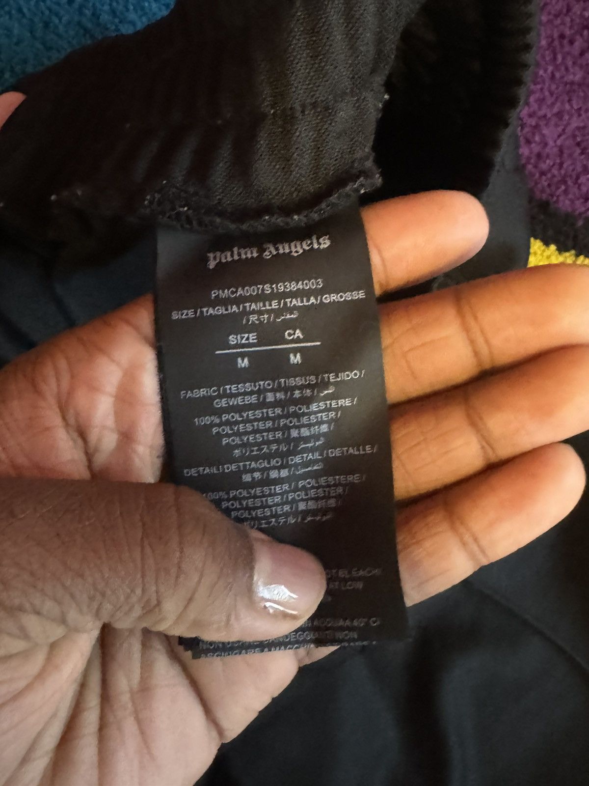 Designer × Palm Angels Rainbow palm angels sweat pants Size US 38 / EU 54 - 5 Thumbnail